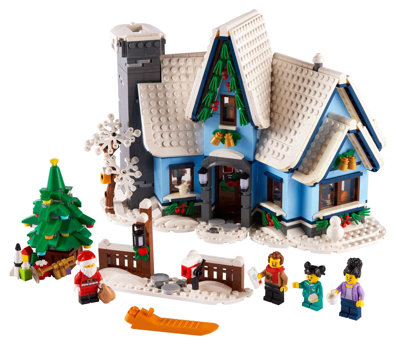 LEGO Besuch des Weihnachtsmanns