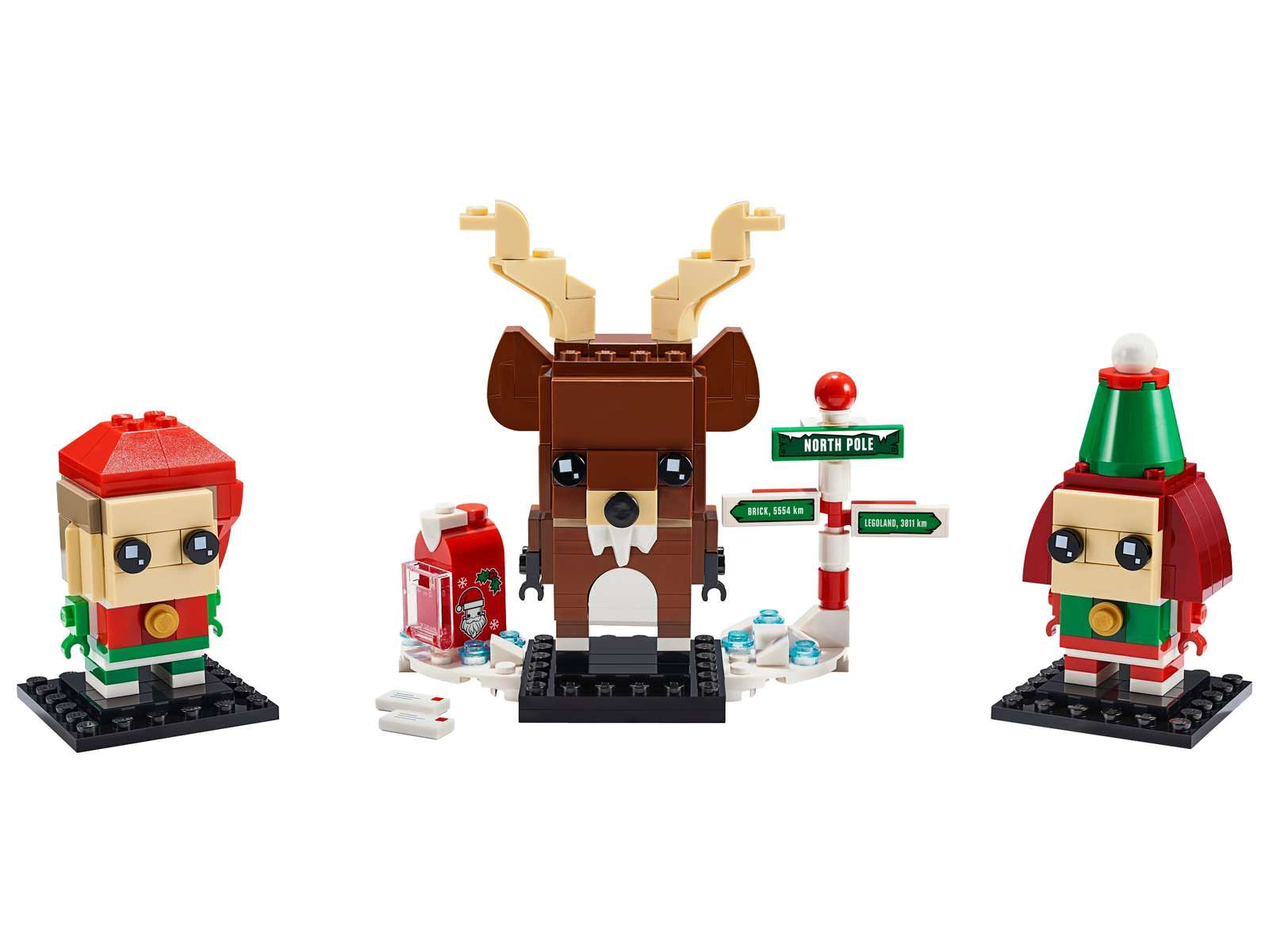 LEGO Rentier und Elfen