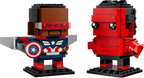 LEGO BrickHeadz™ 40668 Captain America & Red Hulk