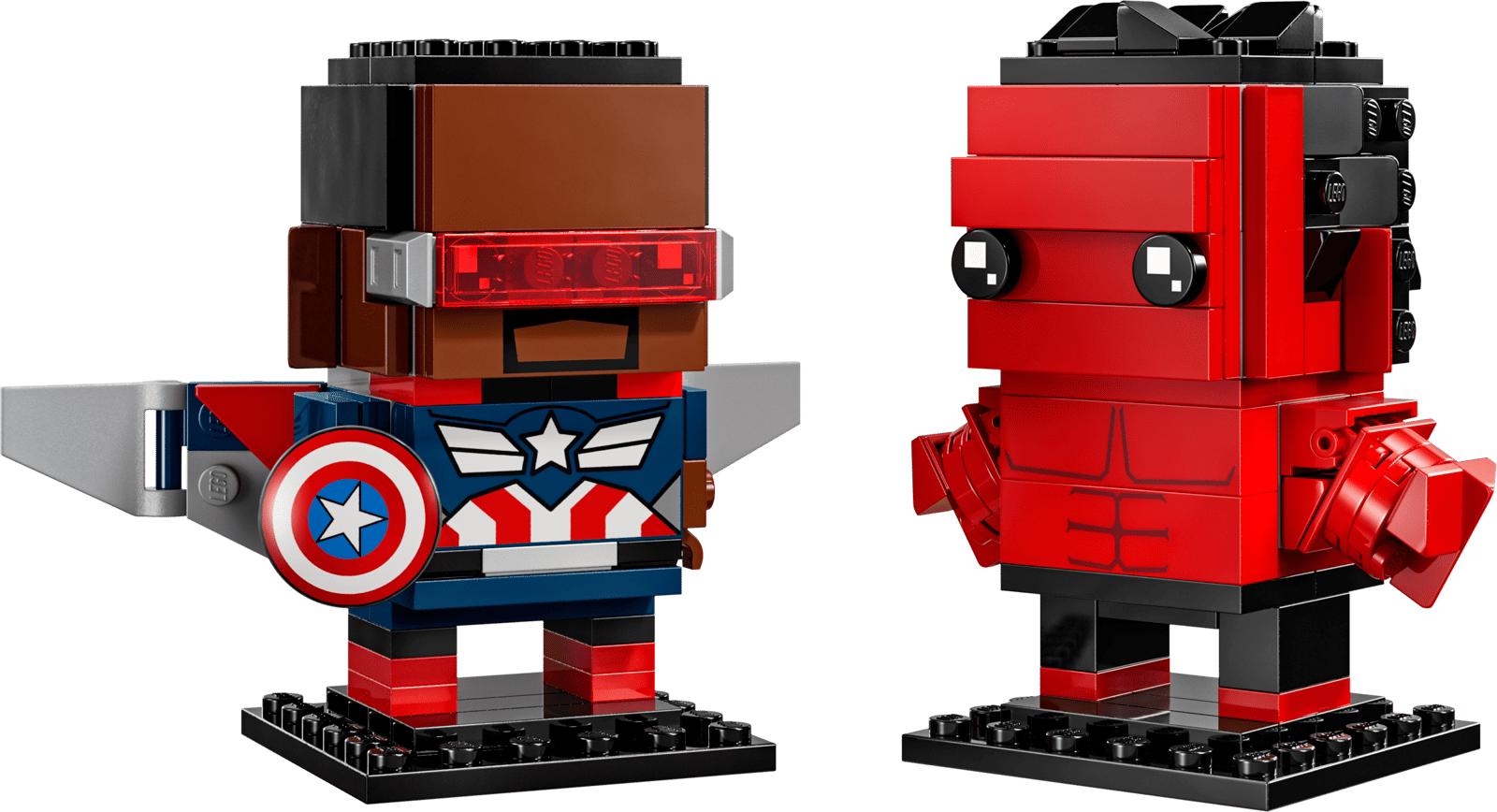 LEGO Captain America & Red Hulk