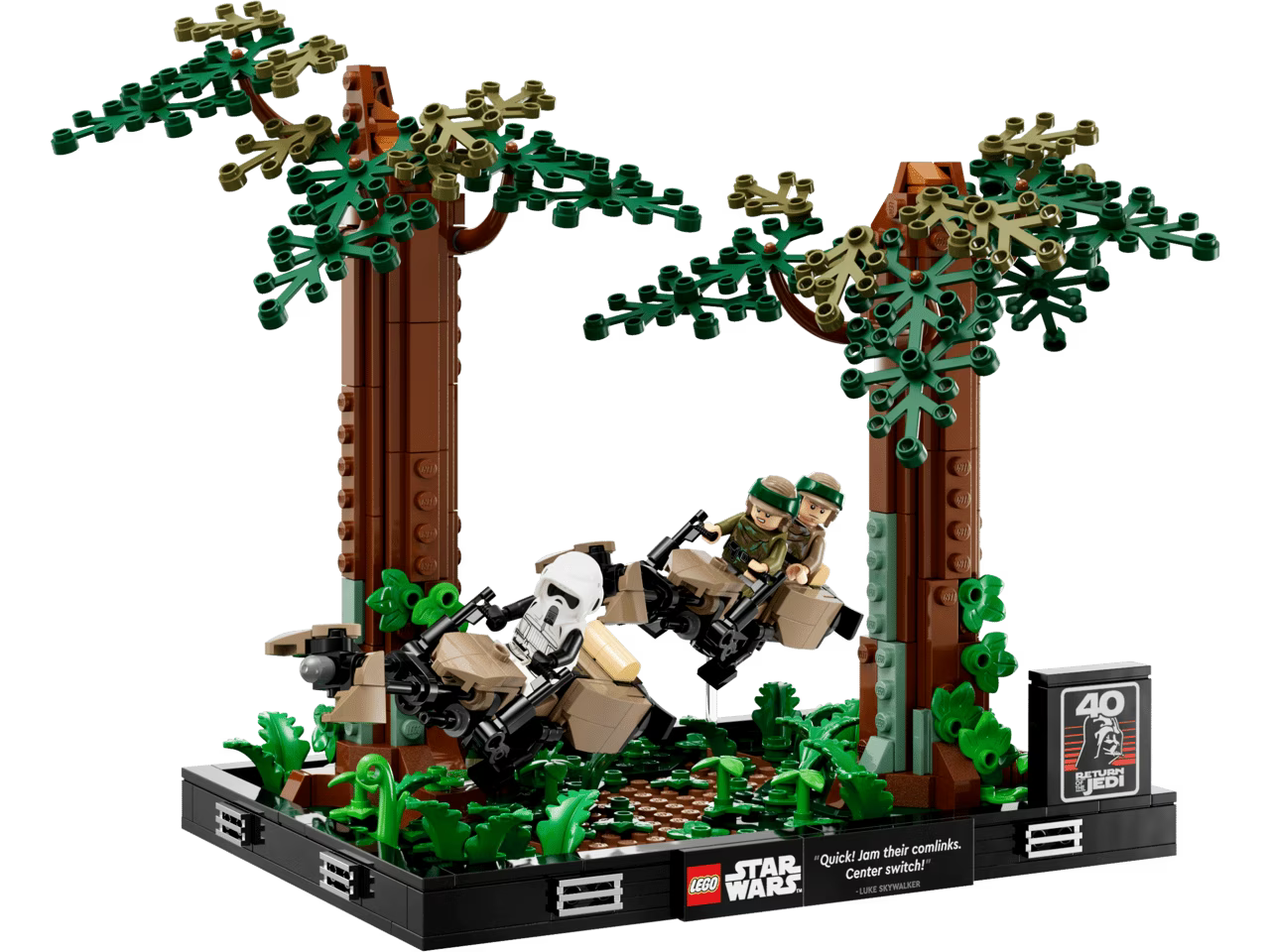 LEGO Verfolgungsjagd auf Endor™ – Diorama