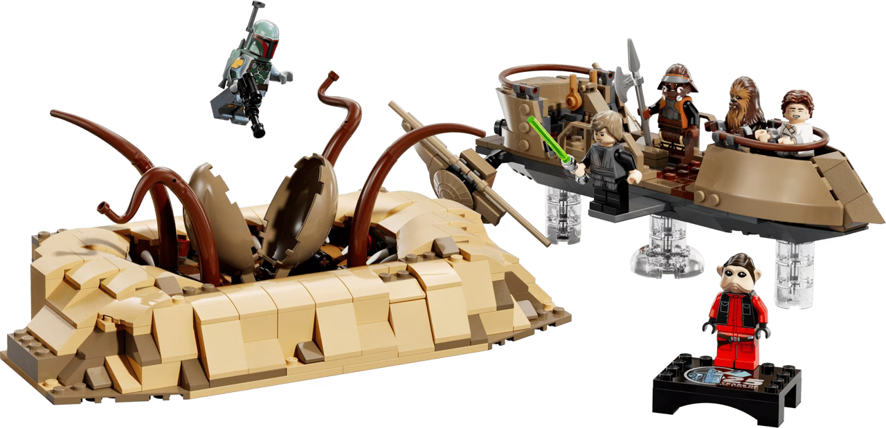 LEGO Wüsten-Skiff und Sarlacc-Grube
