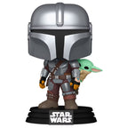 Funko Pop! Star Wars - The Mandalorian with Grogu #818 (Bobble-Head)