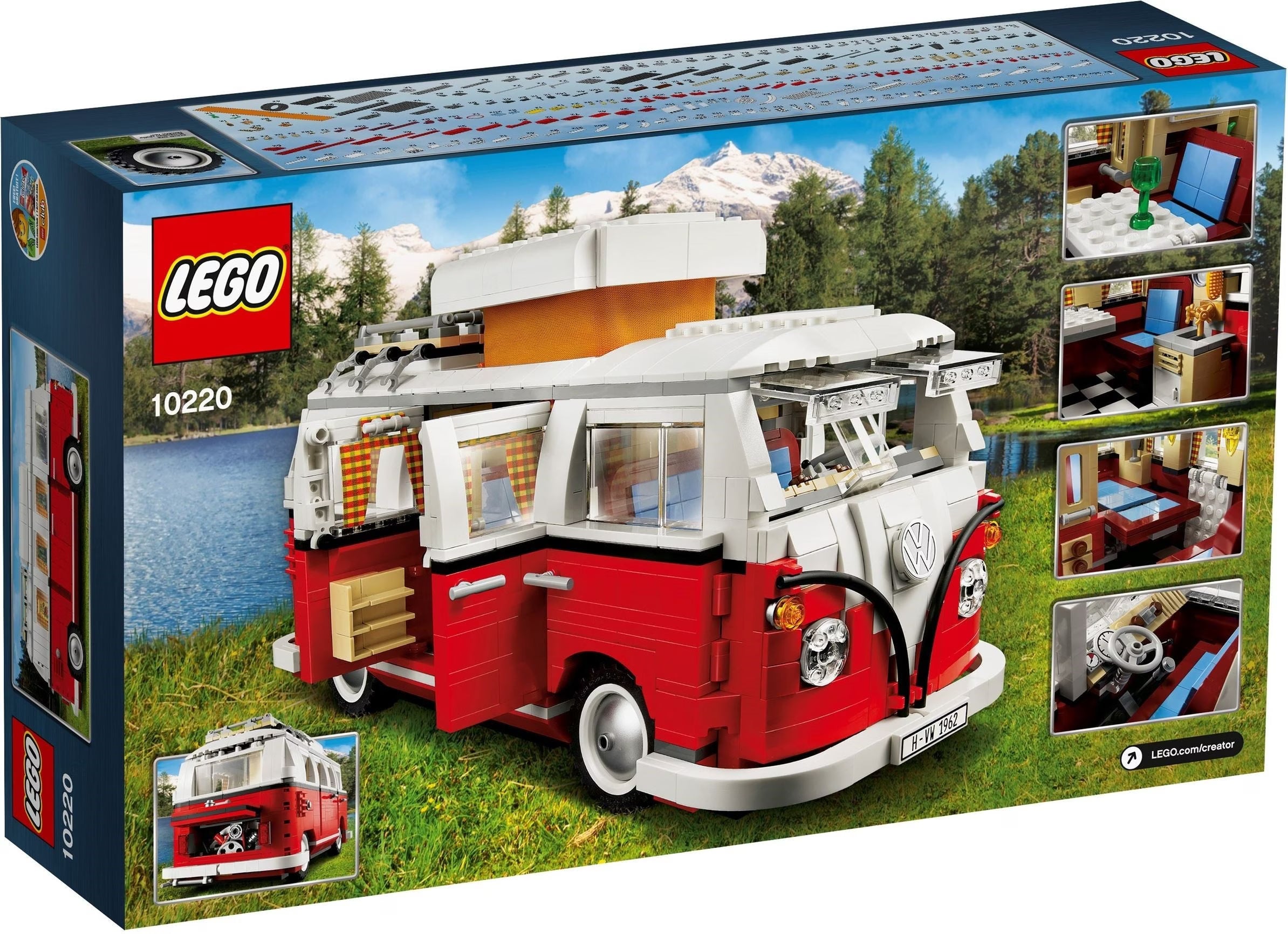 LEGO Creator Expert 10220 Volkswagen T1 campingvan