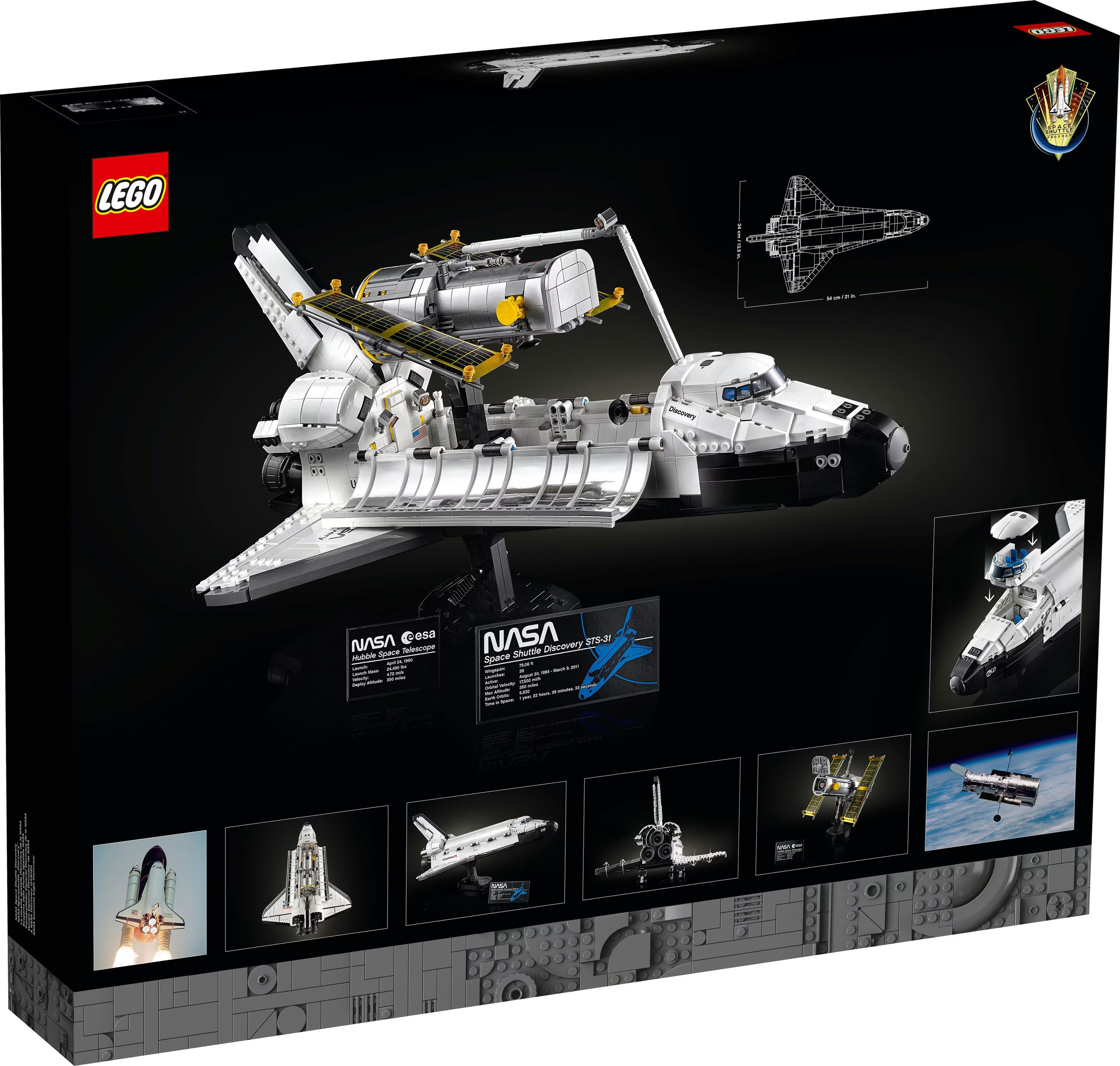 LEGO Icons 10283 Nasa-Spaceshuttle "Discovery"