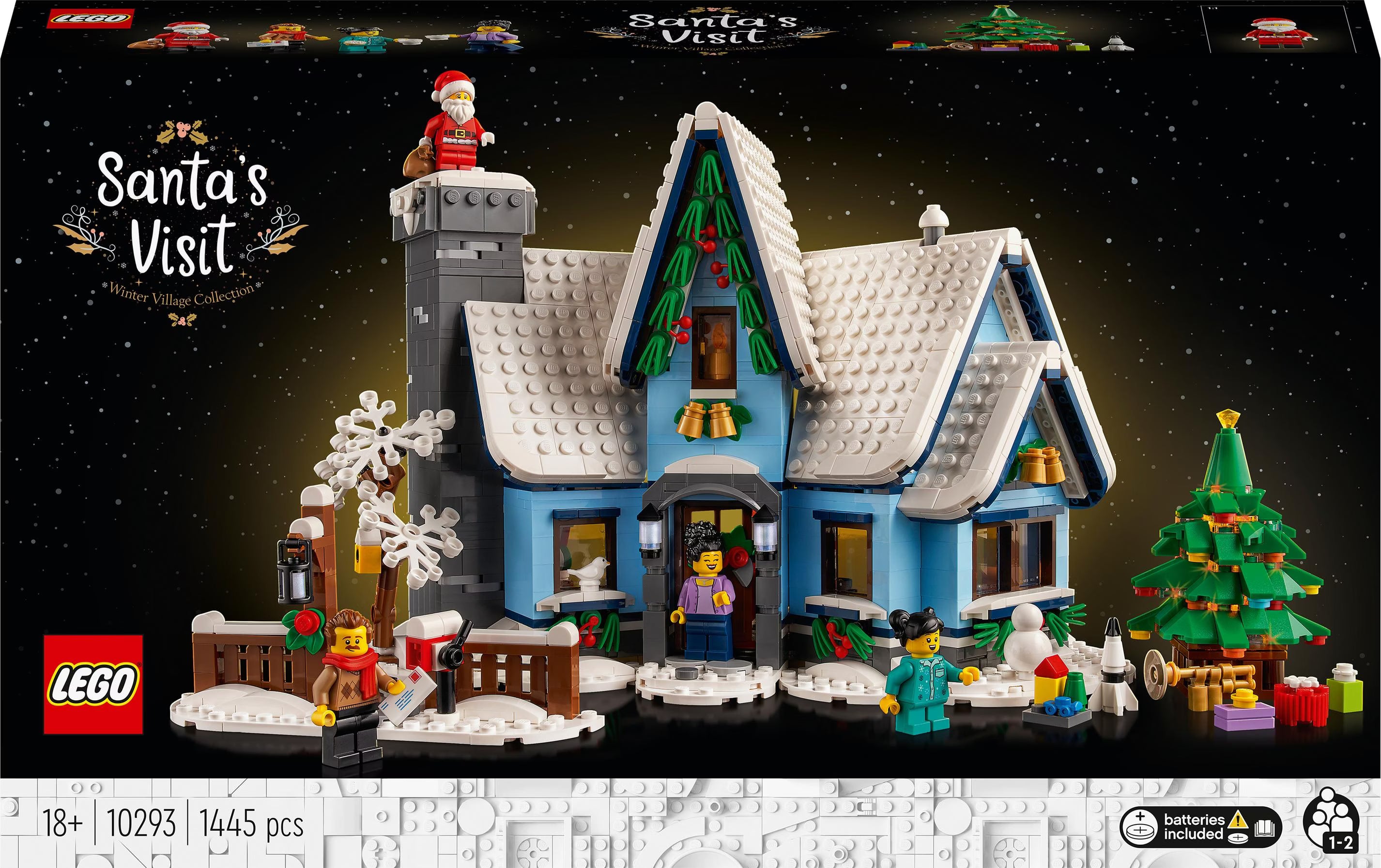 LEGO Icons 10293 Besuch des Weihnachtsmanns