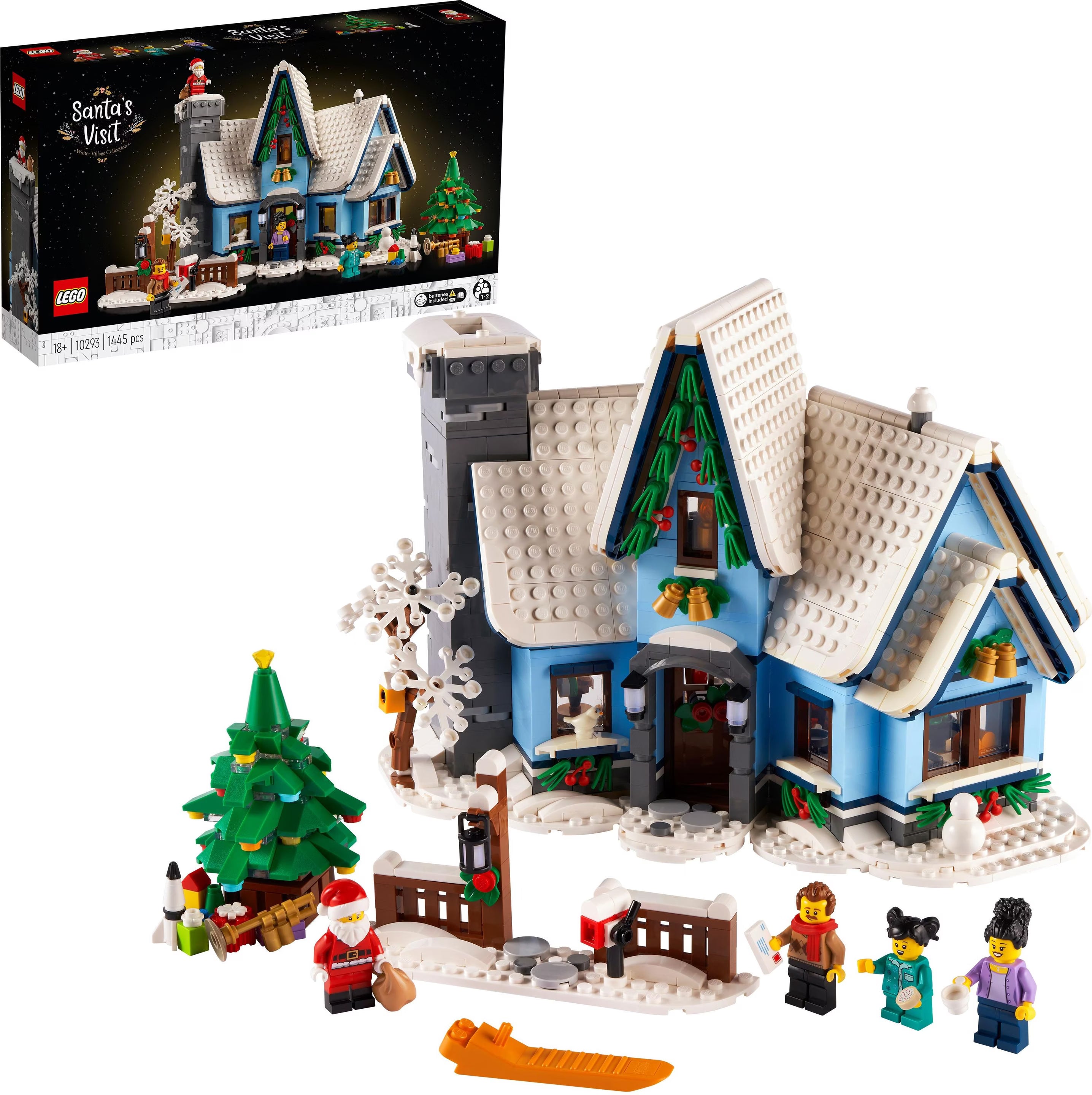LEGO Icons 10293 Besuch des Weihnachtsmanns
