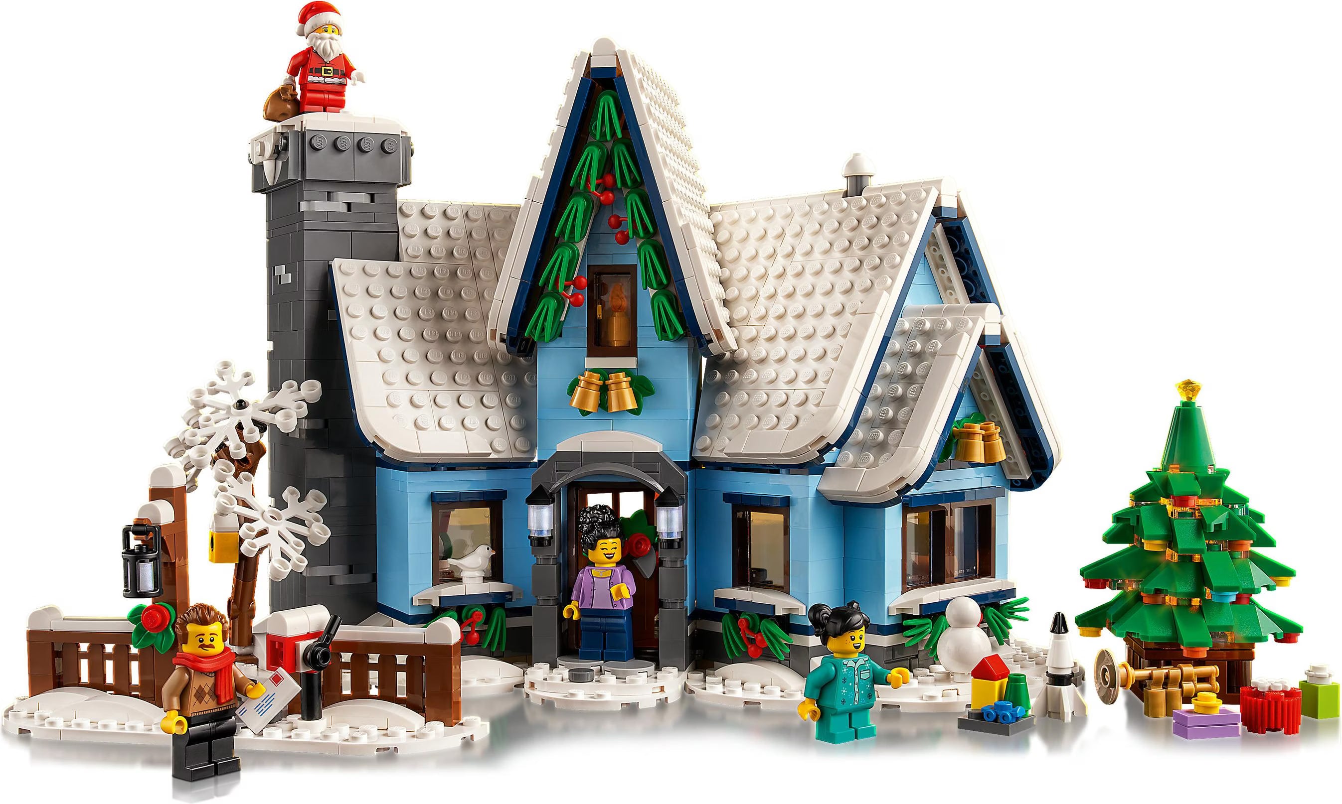 LEGO Icons 10293 Besuch des Weihnachtsmanns