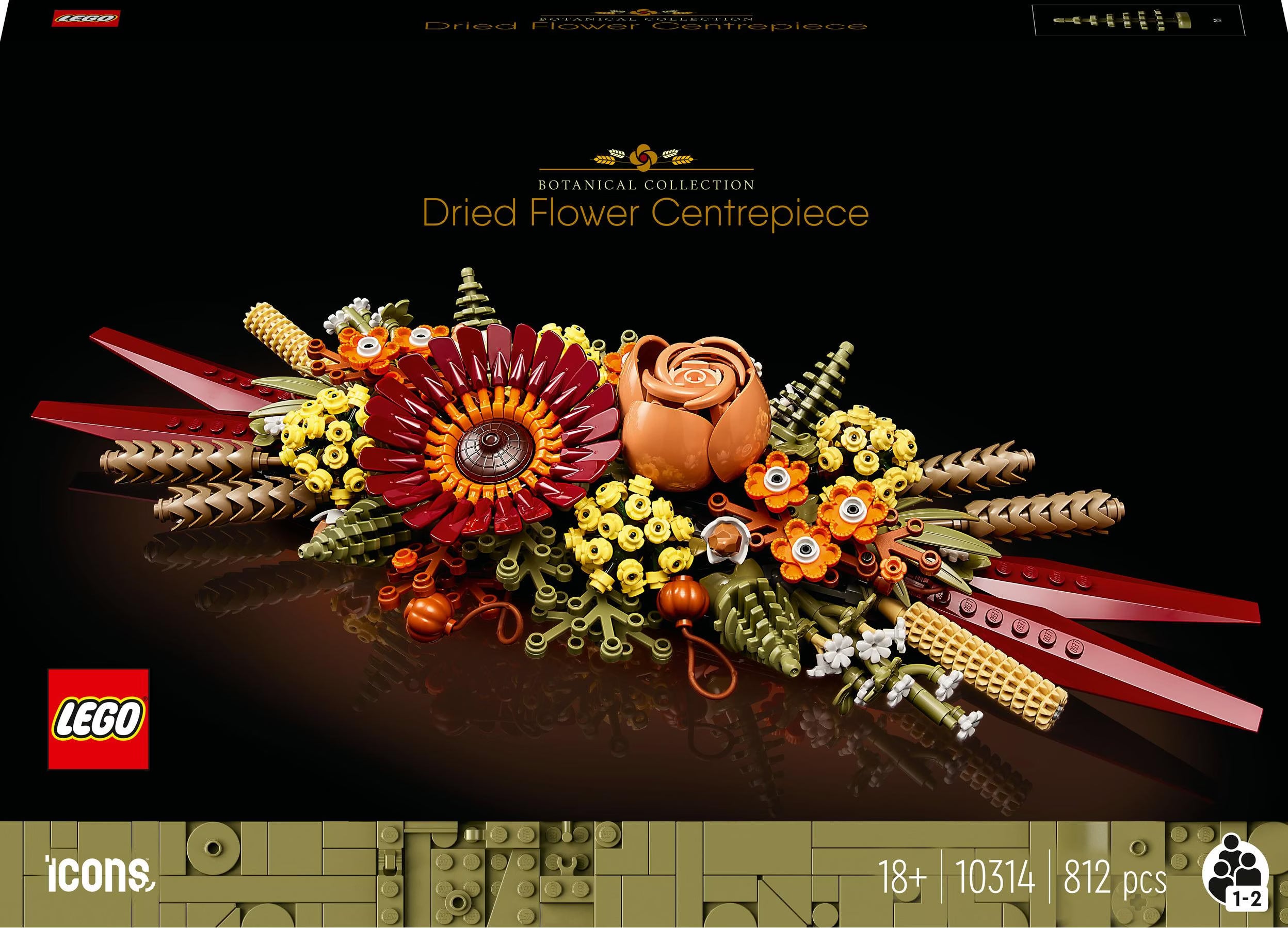 LEGO Botanicals 10314 Trockenblumenset