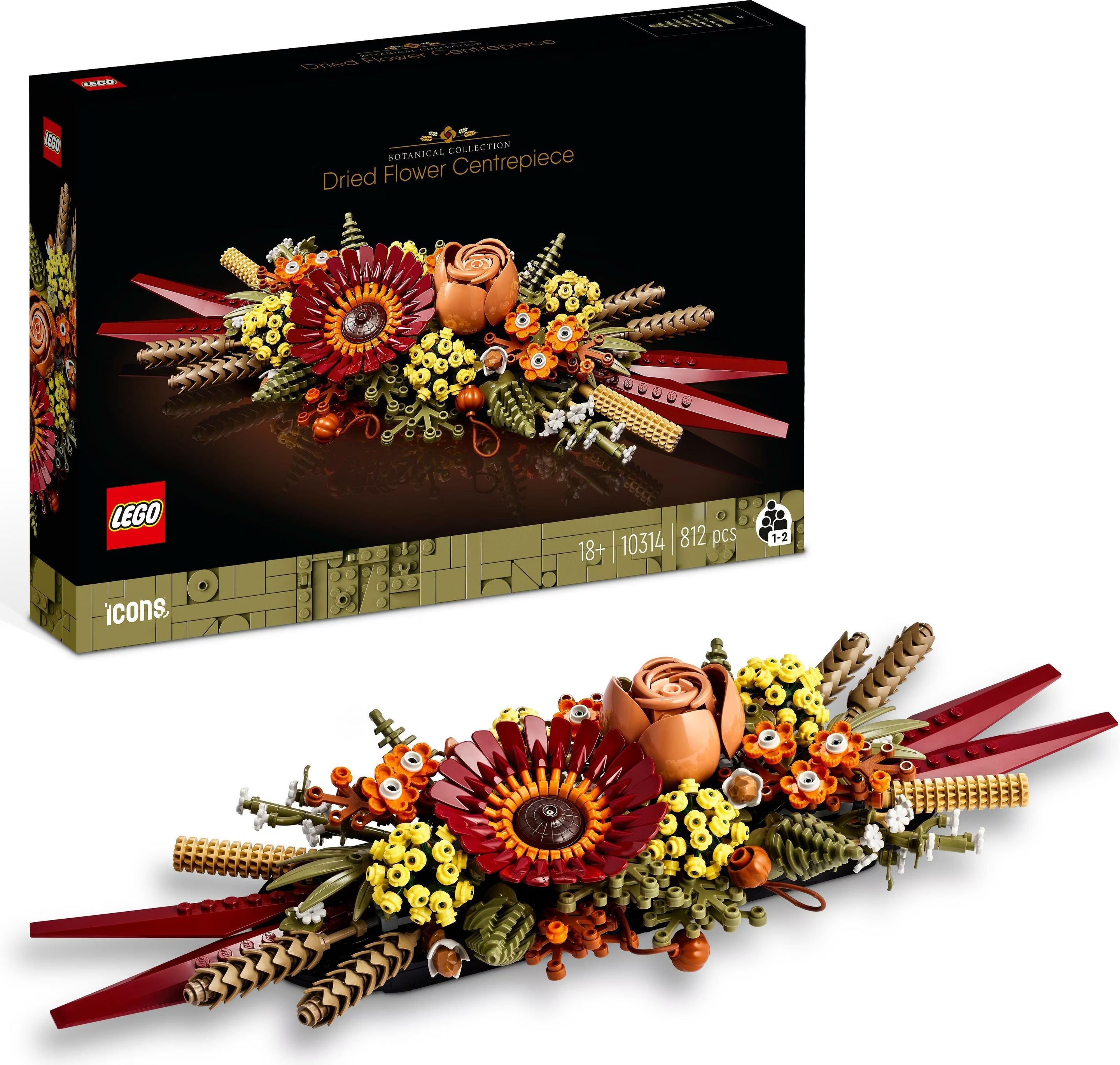 LEGO Botanicals 10314 Trockenblumenset