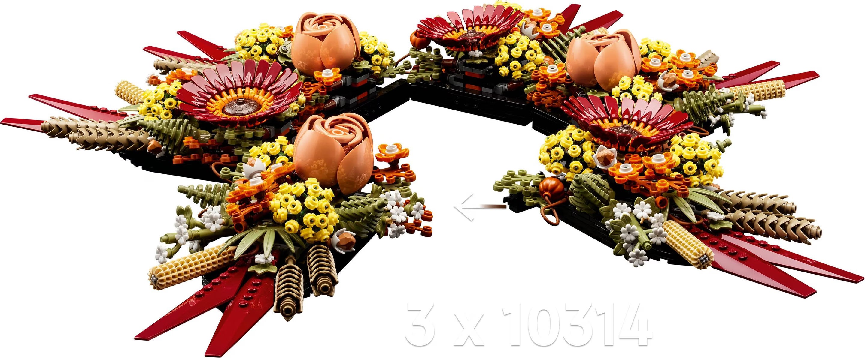 LEGO Botanicals 10314 Trockenblumenset