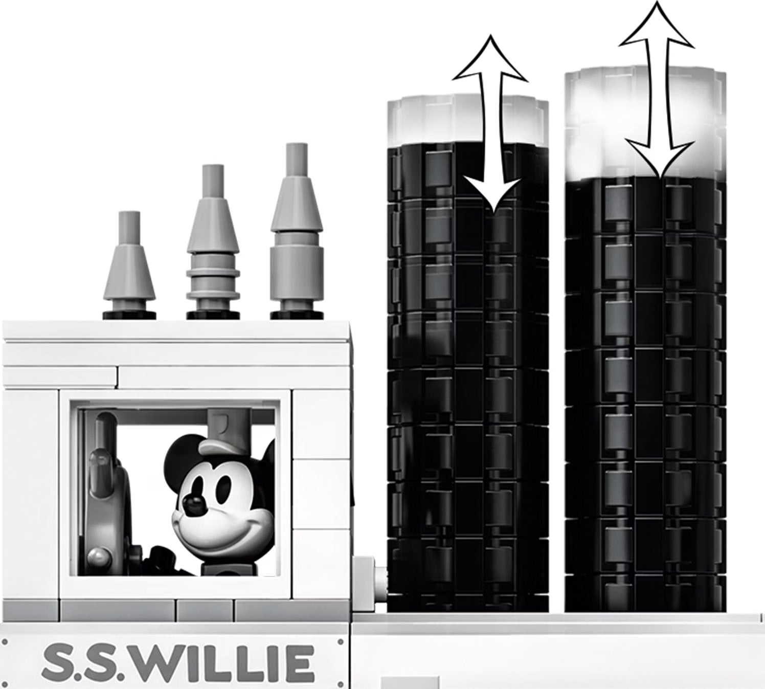 Lego Ideas 21317 Steamboat Willie