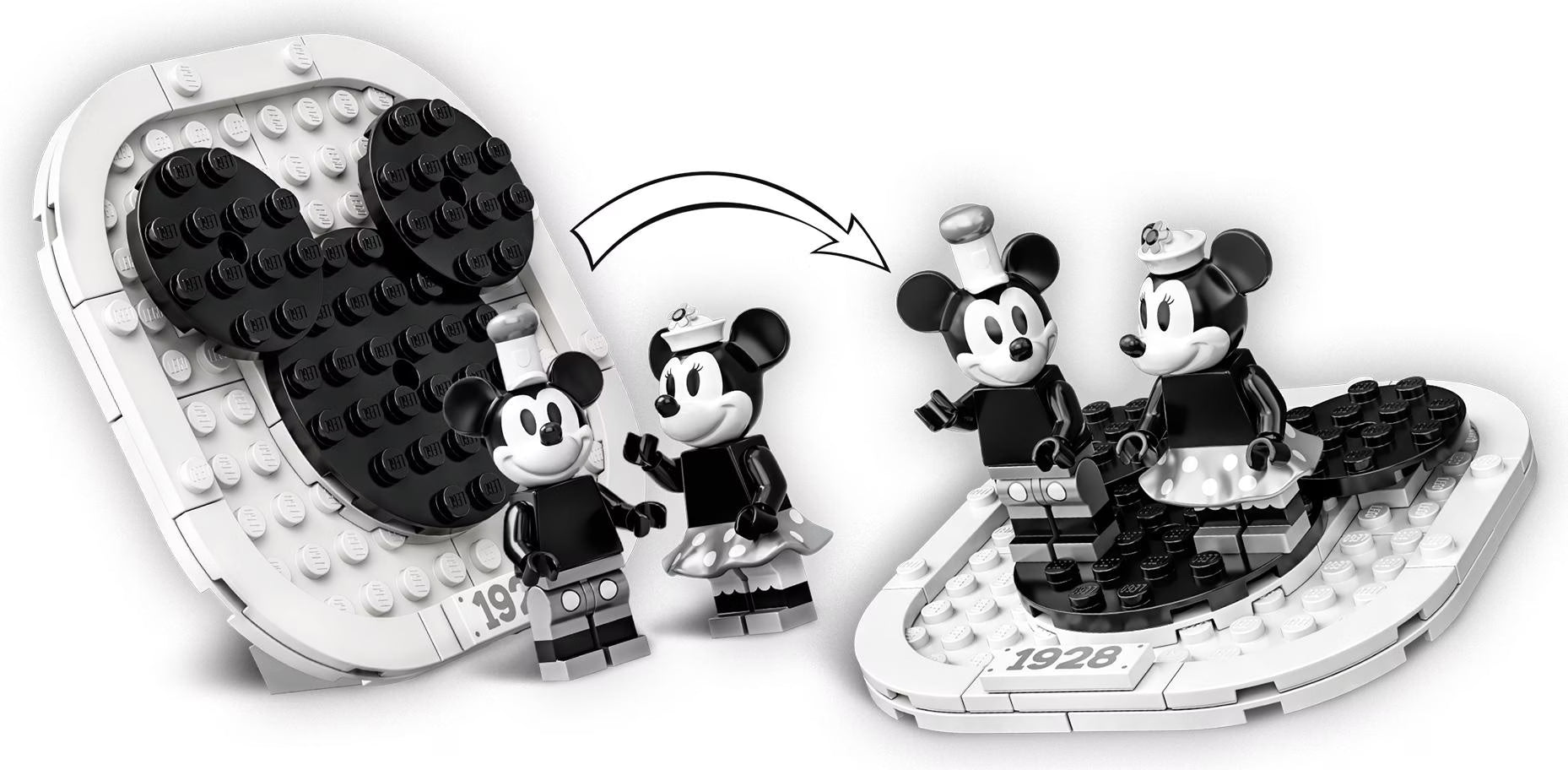 Lego Ideas 21317 Steamboat Willie