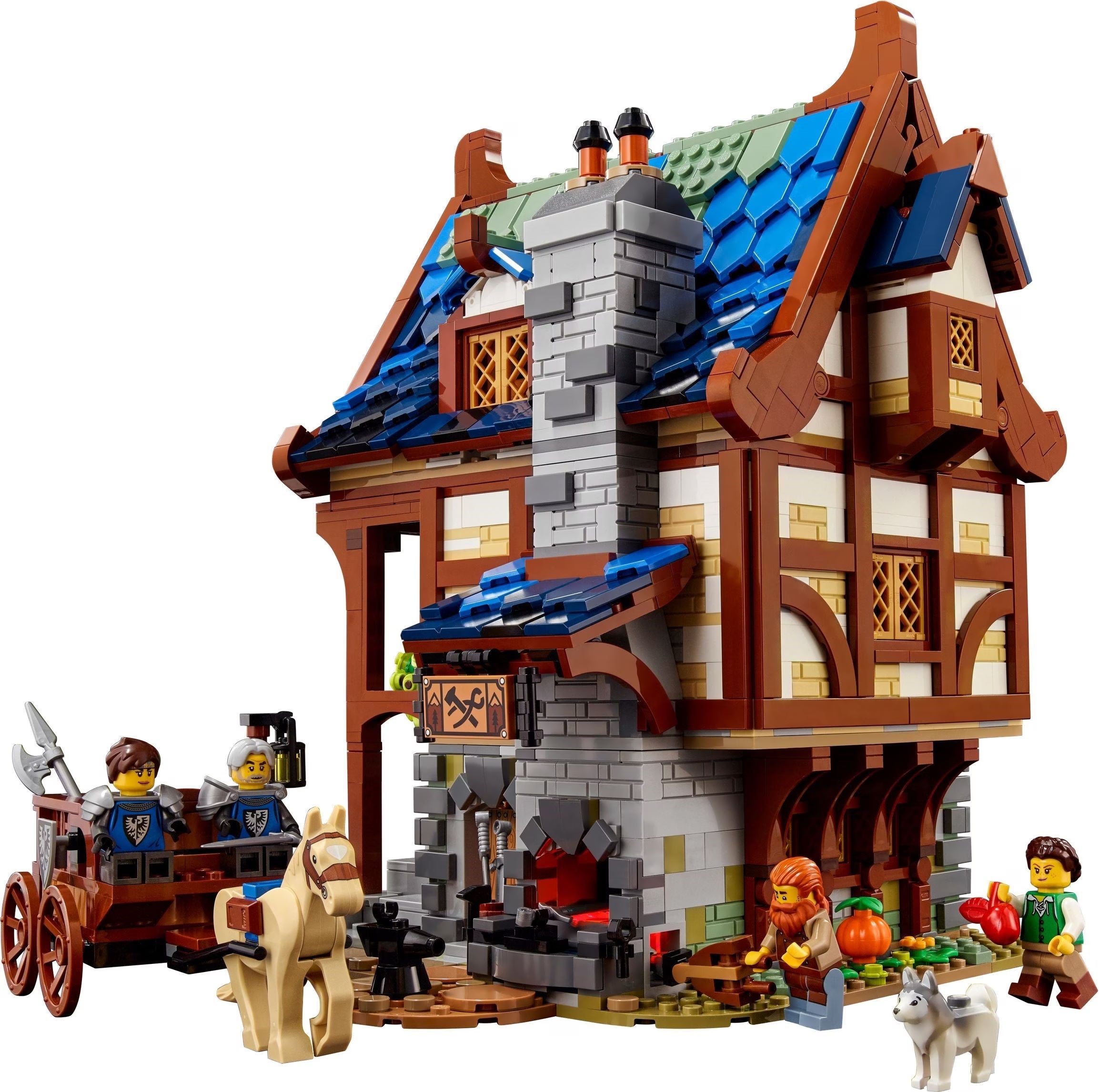 LEGO Ideas 21325 mittelalterliche Schmiede