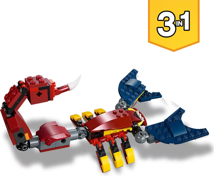 LEGO Creator 3-in-1 31102 Feuerdrache