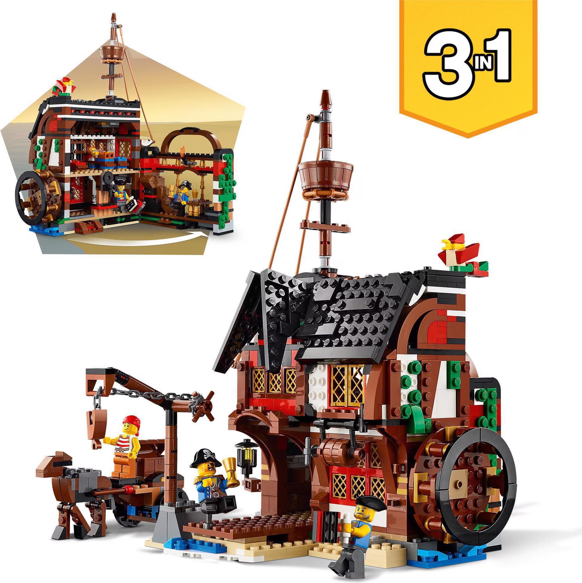 LEGO Creator 3-in-1 31109 Piratenschiff