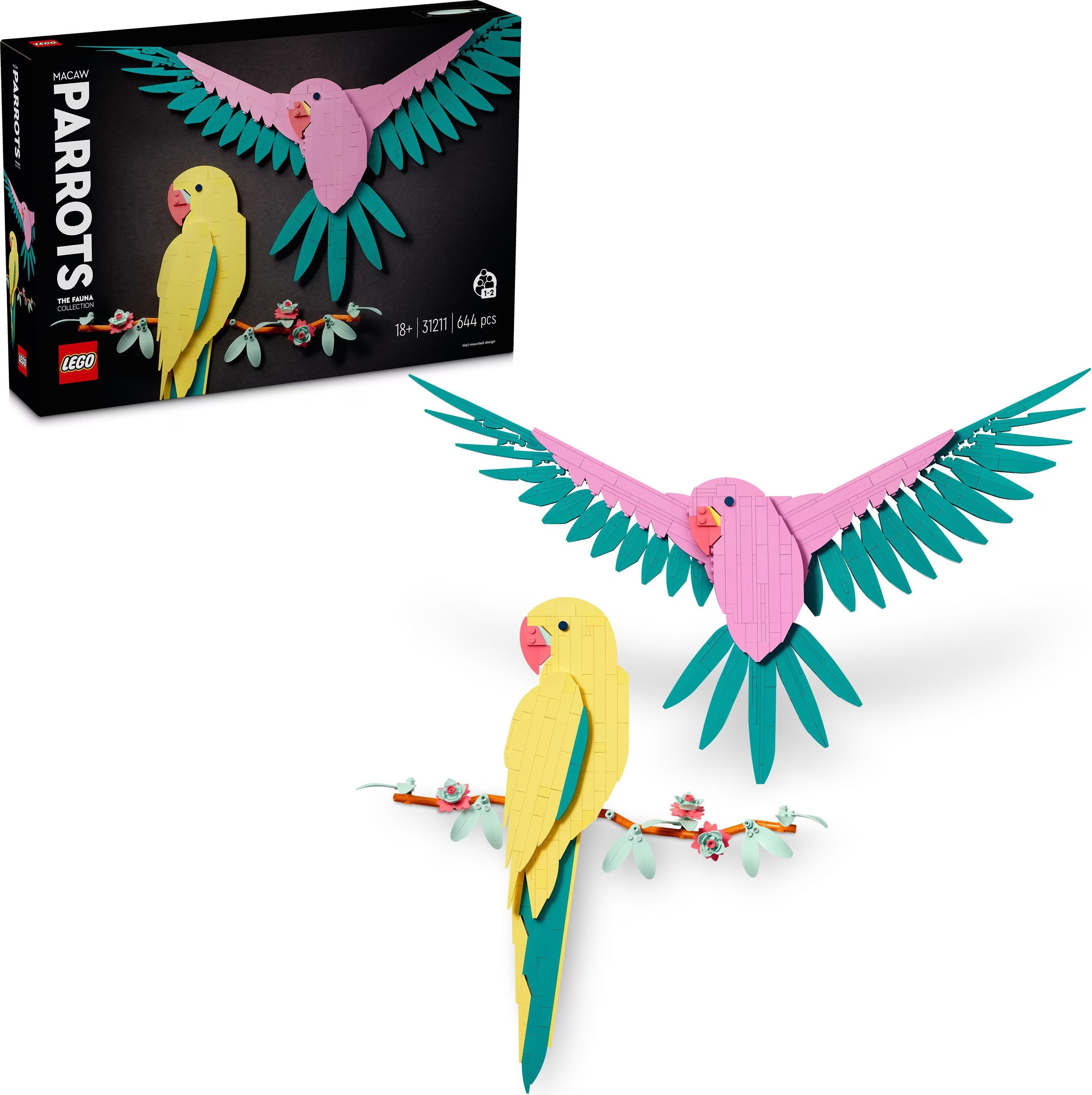 LEGO Art 31211 Die Fauna Kollektion - Aras