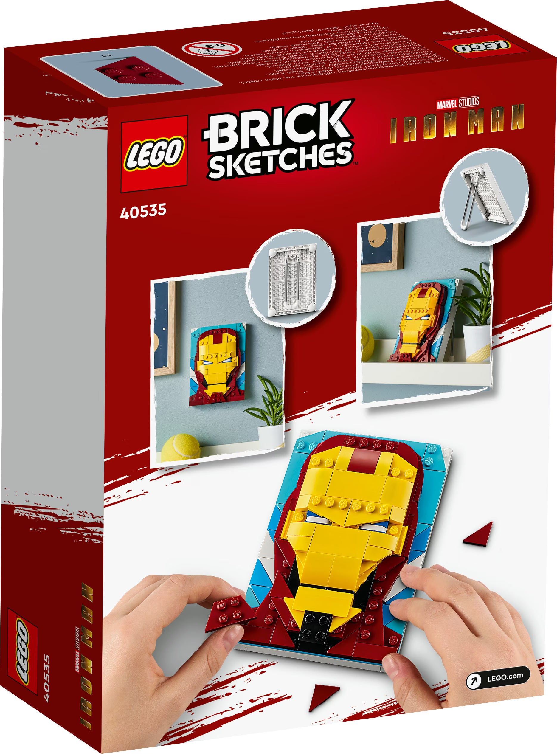 LEGO Brick Sketches™ 40535 Iron Man
