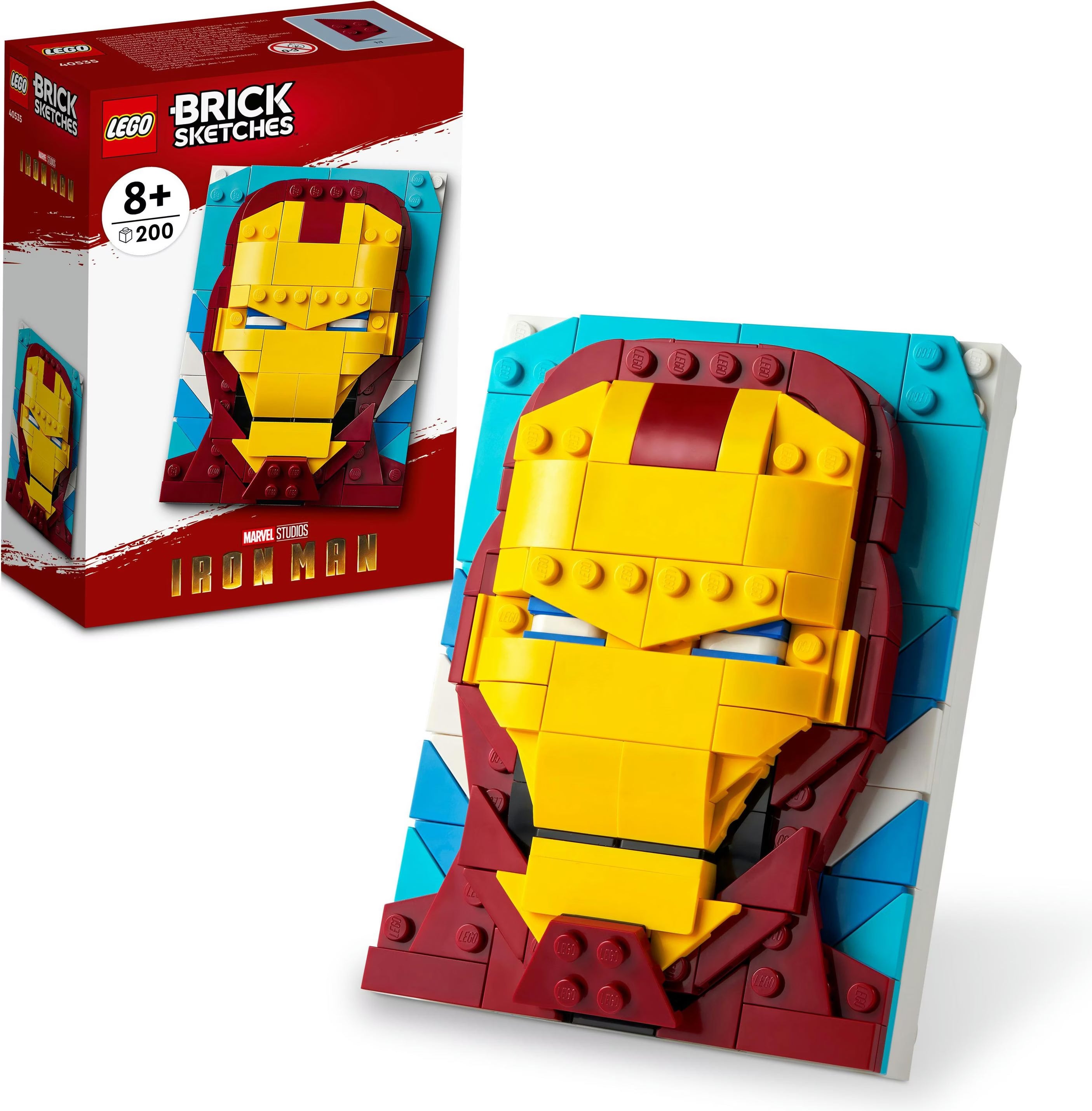 LEGO Brick Sketches™ 40535 Iron Man