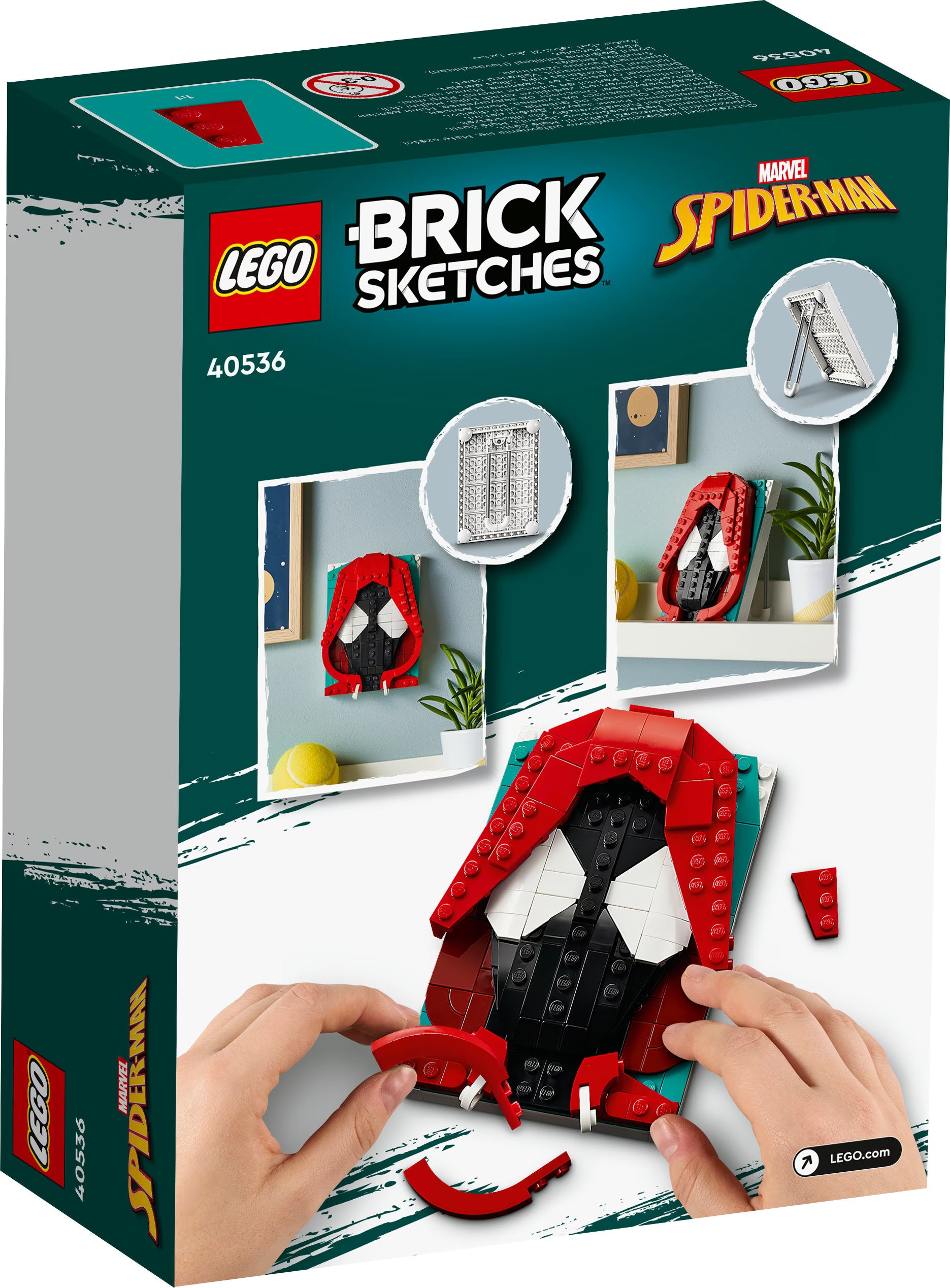 LEGO Brick Sketches™ 40536 Miles Morales