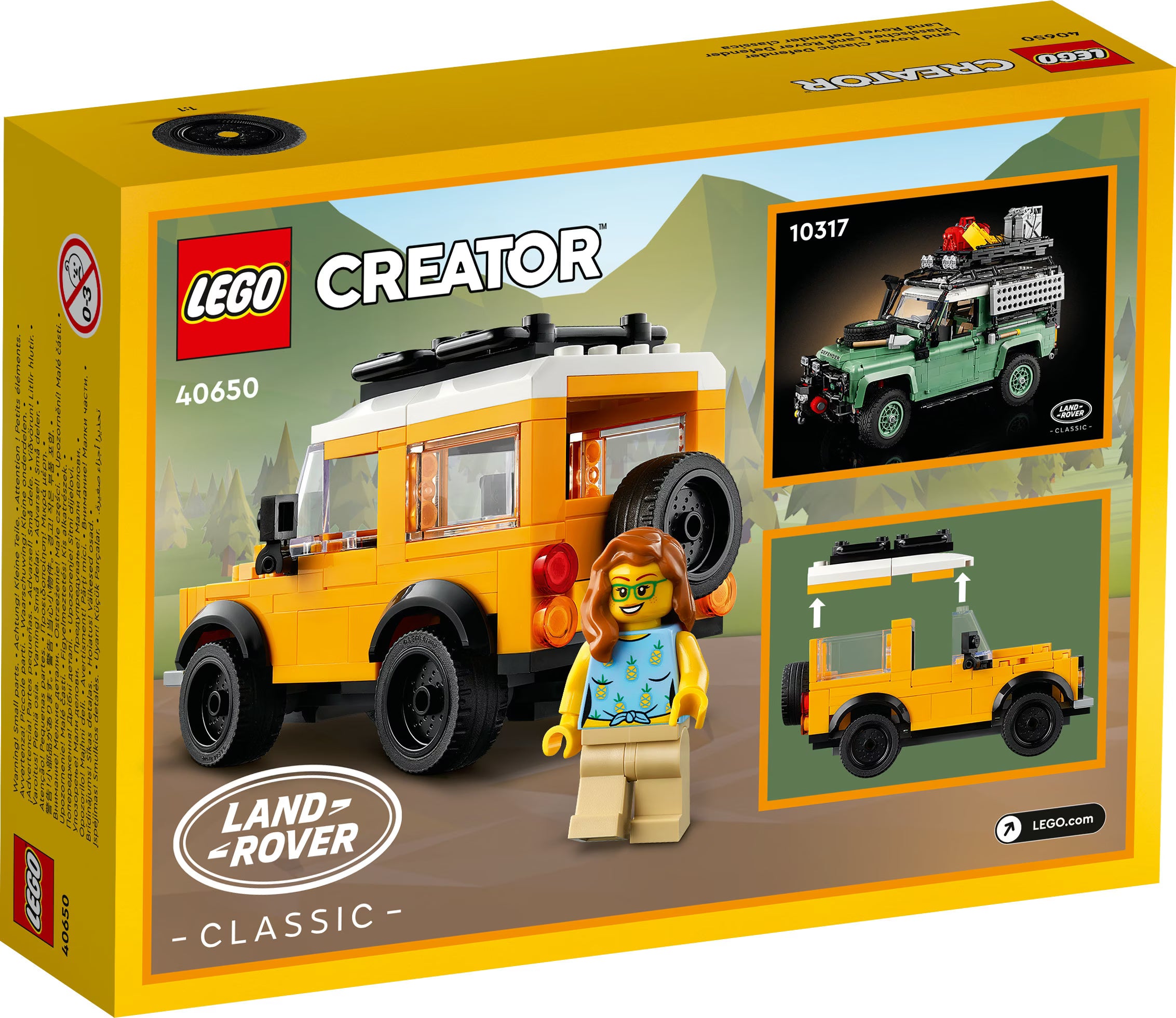 LEGO Creator 40650 Klassischer Land Rover Defender