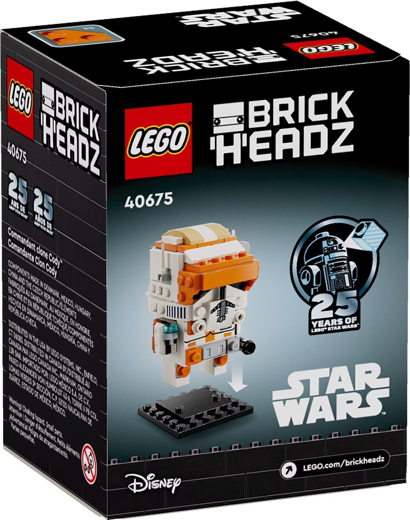 LEGO BrickHeadz™ 40675 Klon Commander Cody