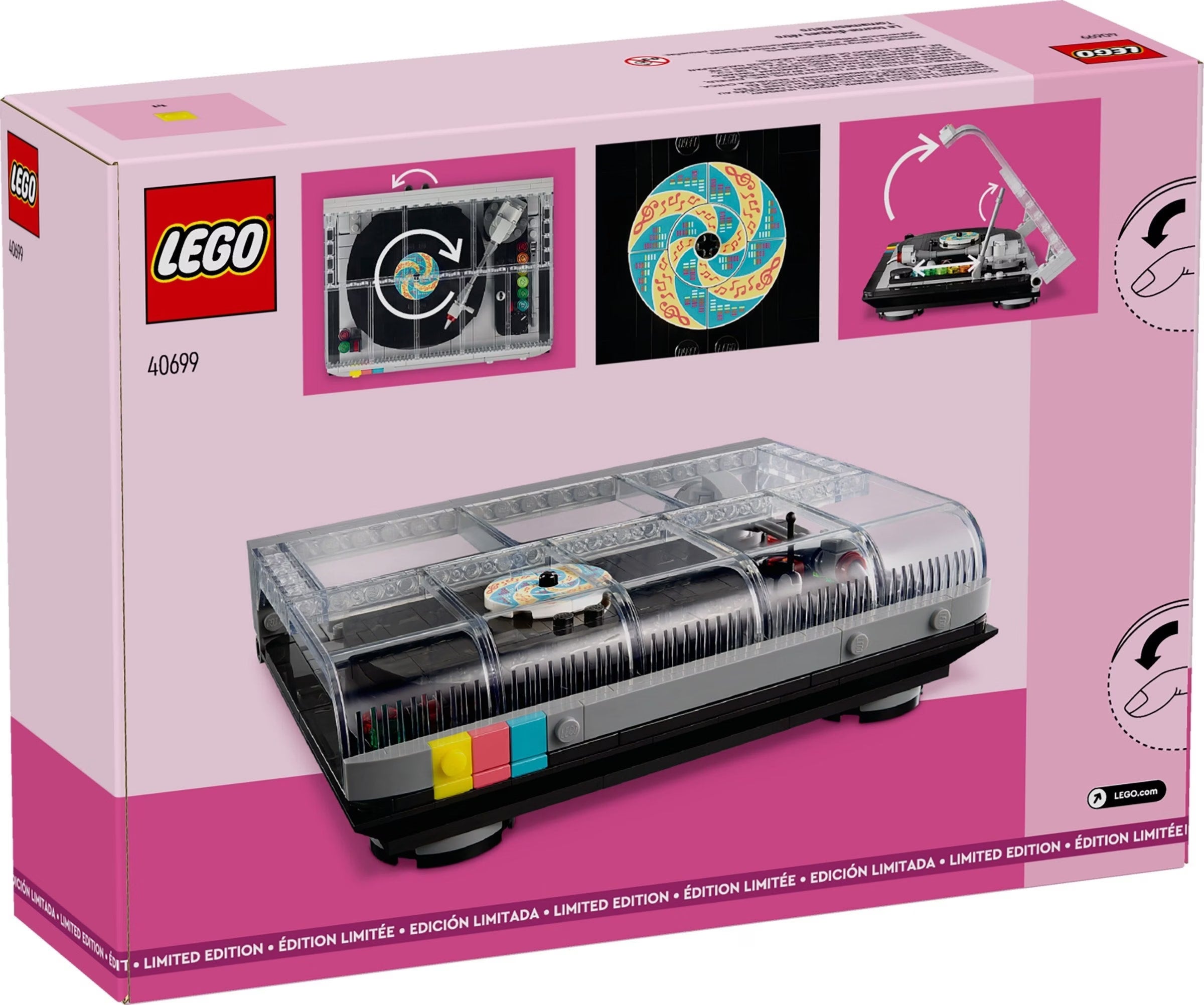 LEGO 40699 Retro-Plattenspieler