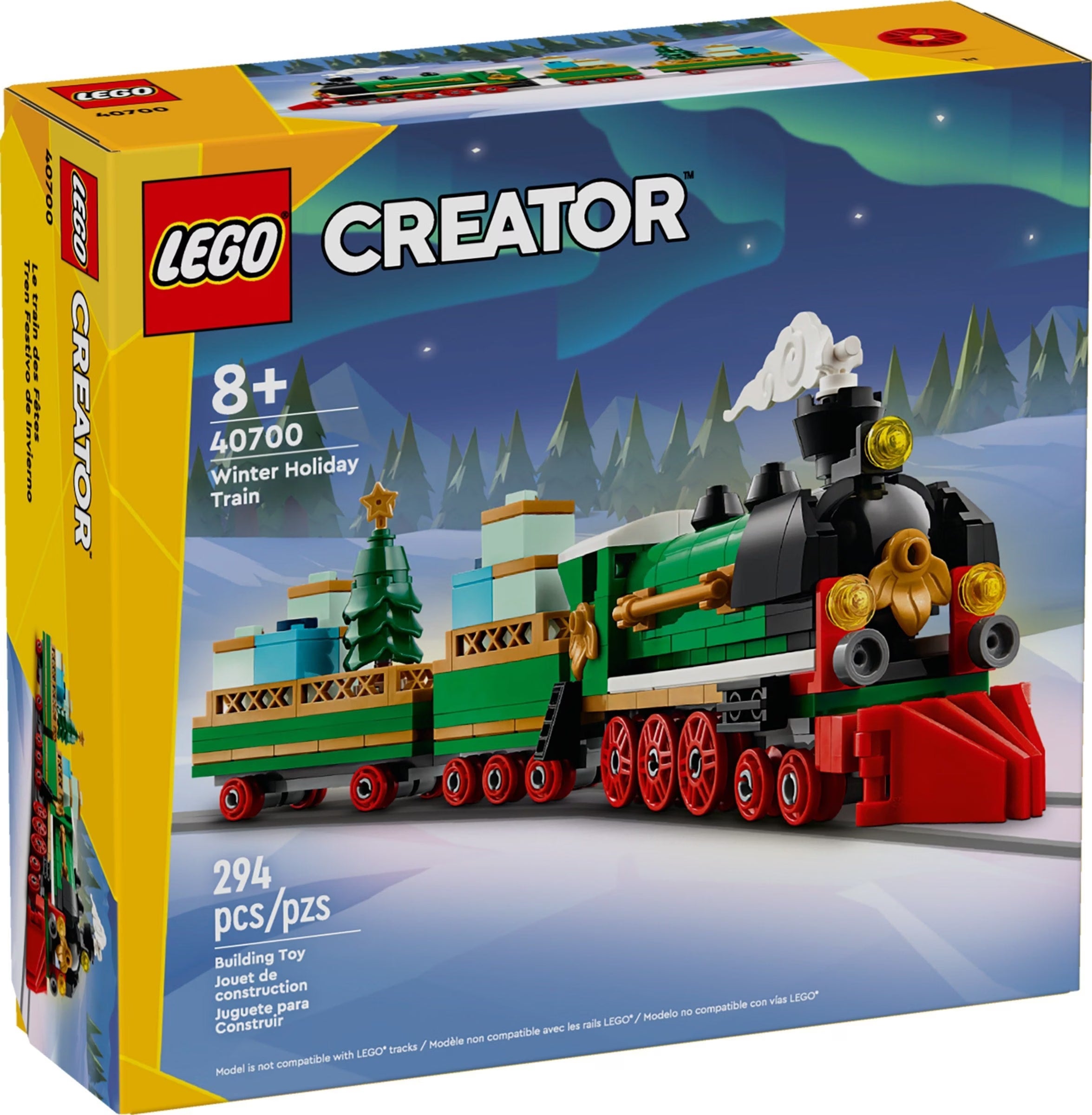 LEGO Creator 40700 Winterlicher Weihnachtszug