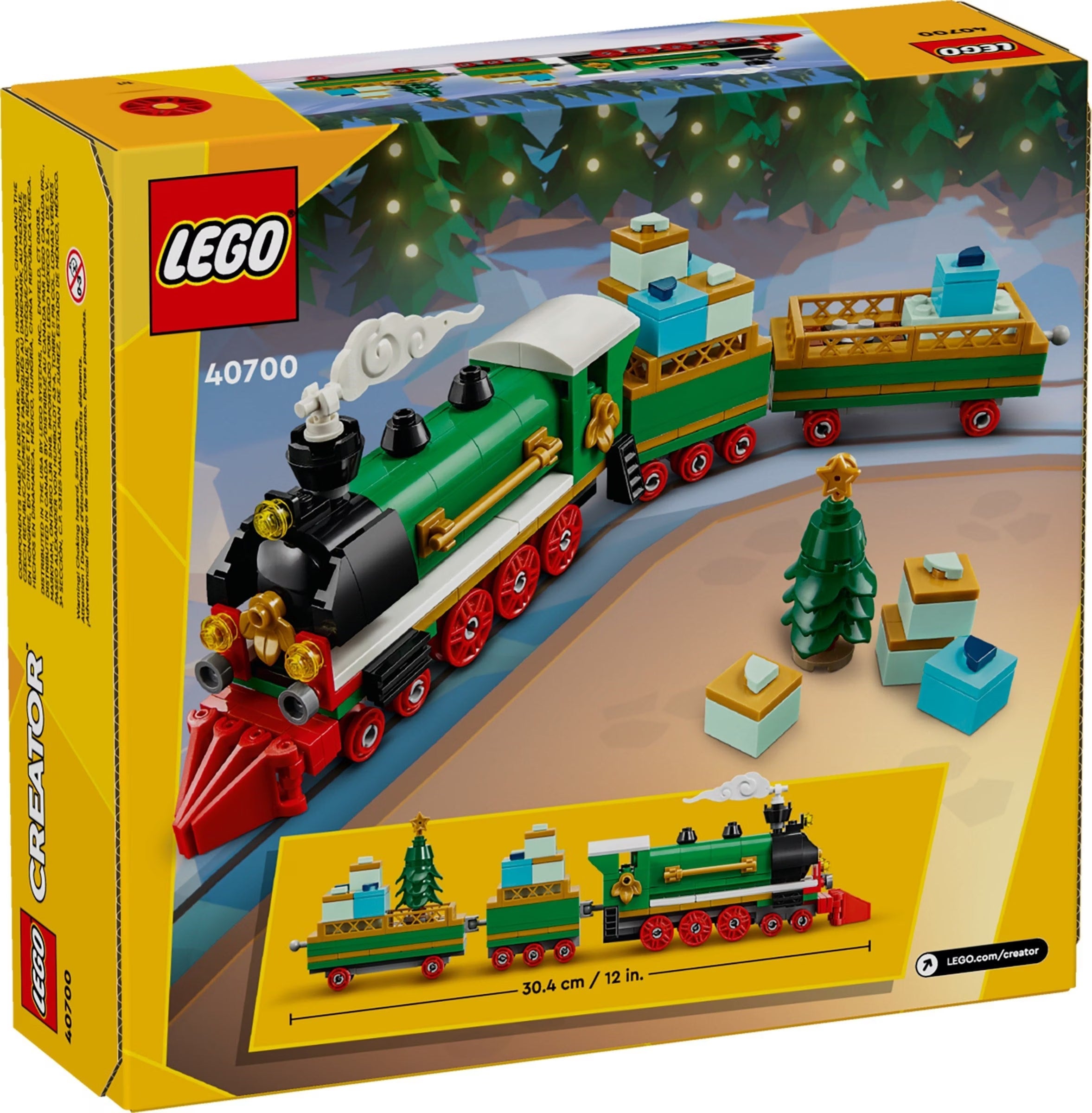 LEGO Creator 40700 Winterlicher Weihnachtszug