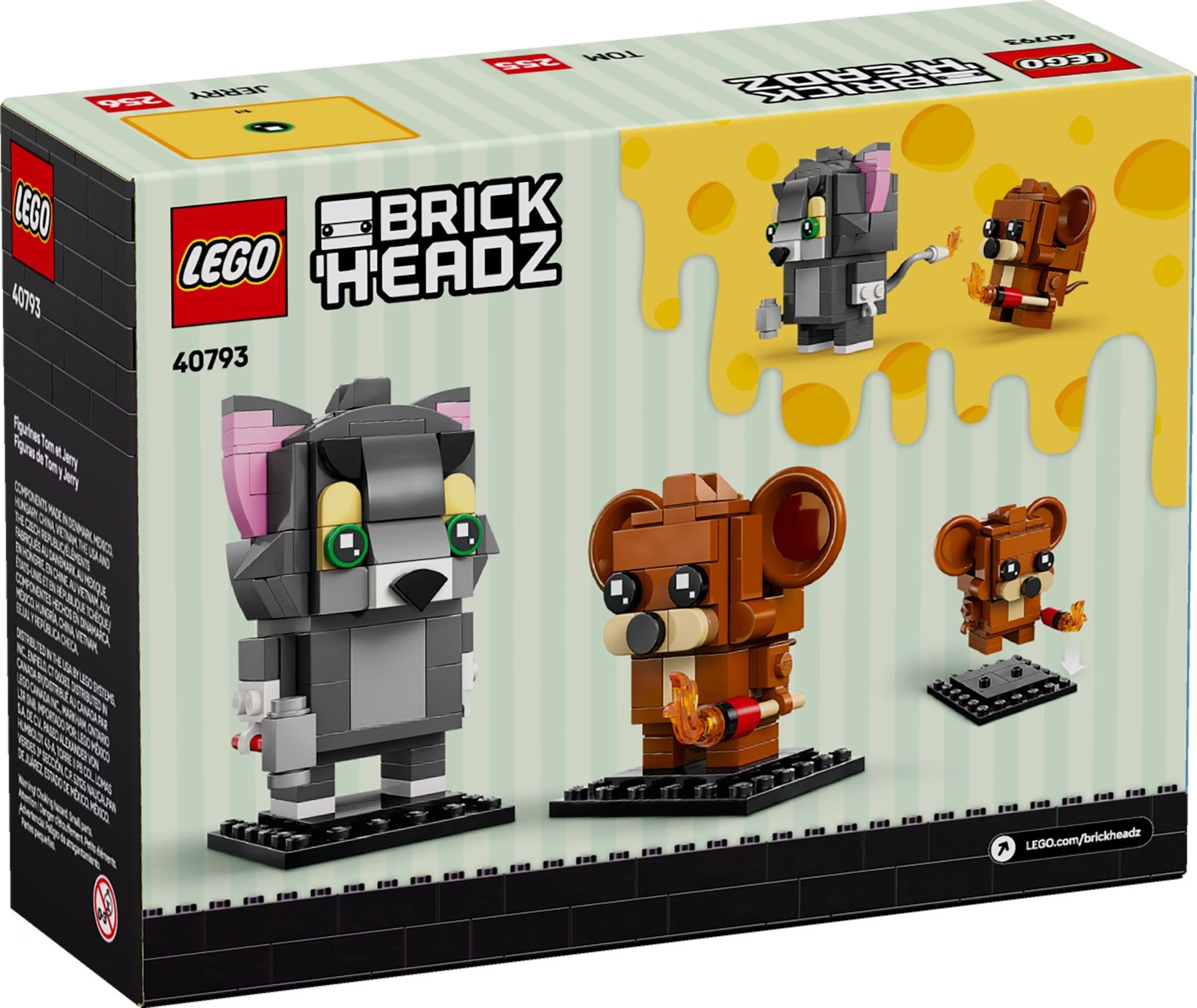 LEGO BrickHeadz™ 40793 Tom & Jerry Figuren
