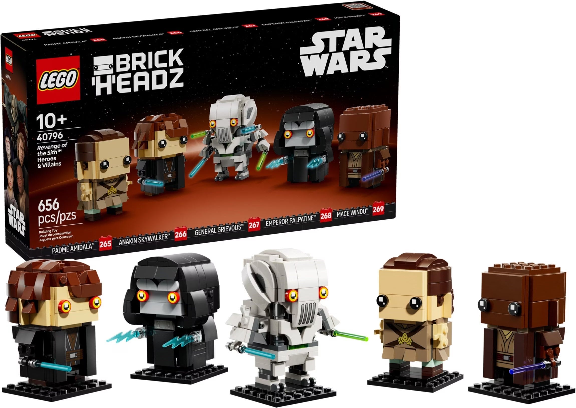LEGO BrickHeadz™ 40796 Helden und Bösewichte aus Die Rache der Sith