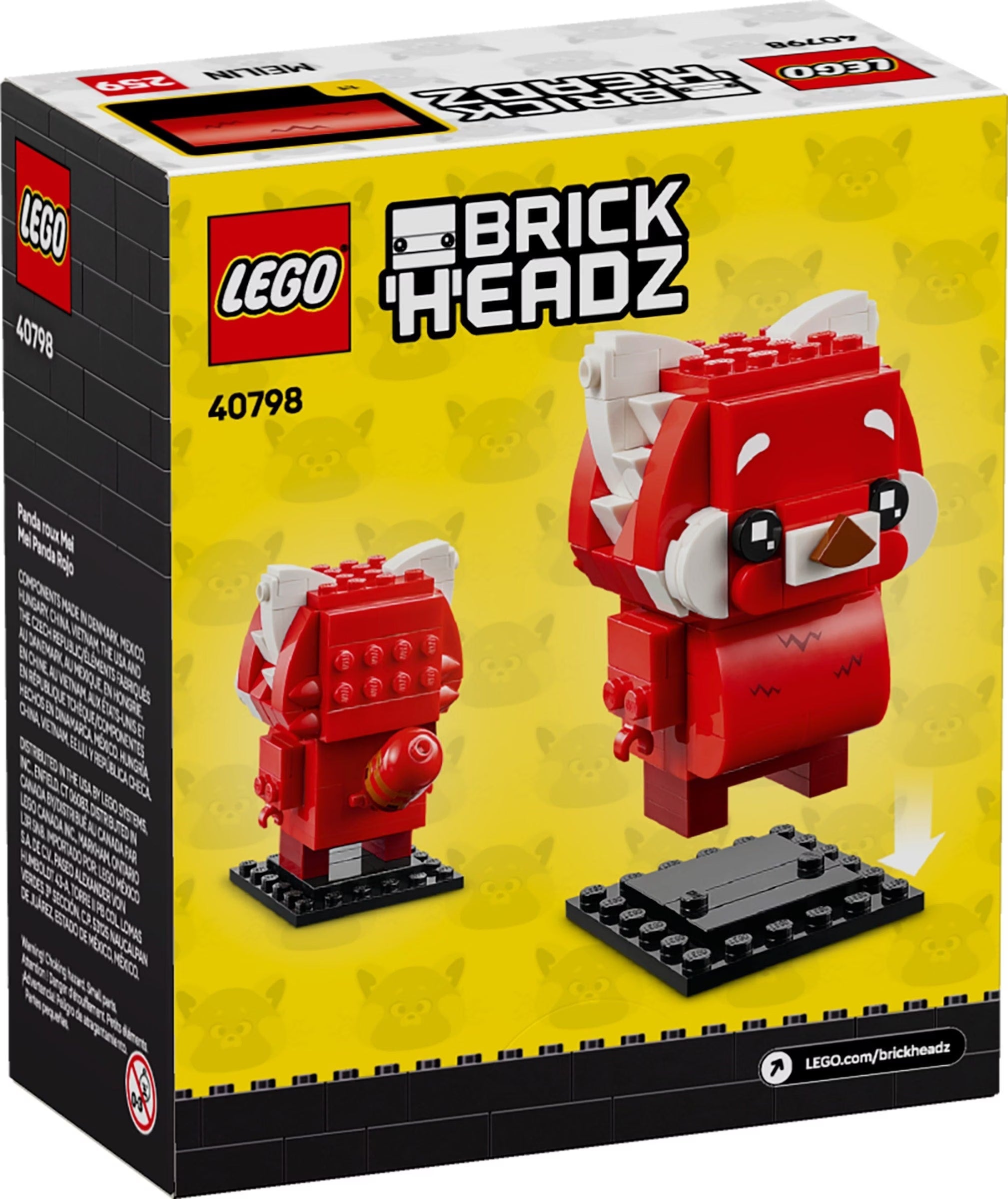 LEGO BrickHeadz™ 40798 Roter Panda Mei