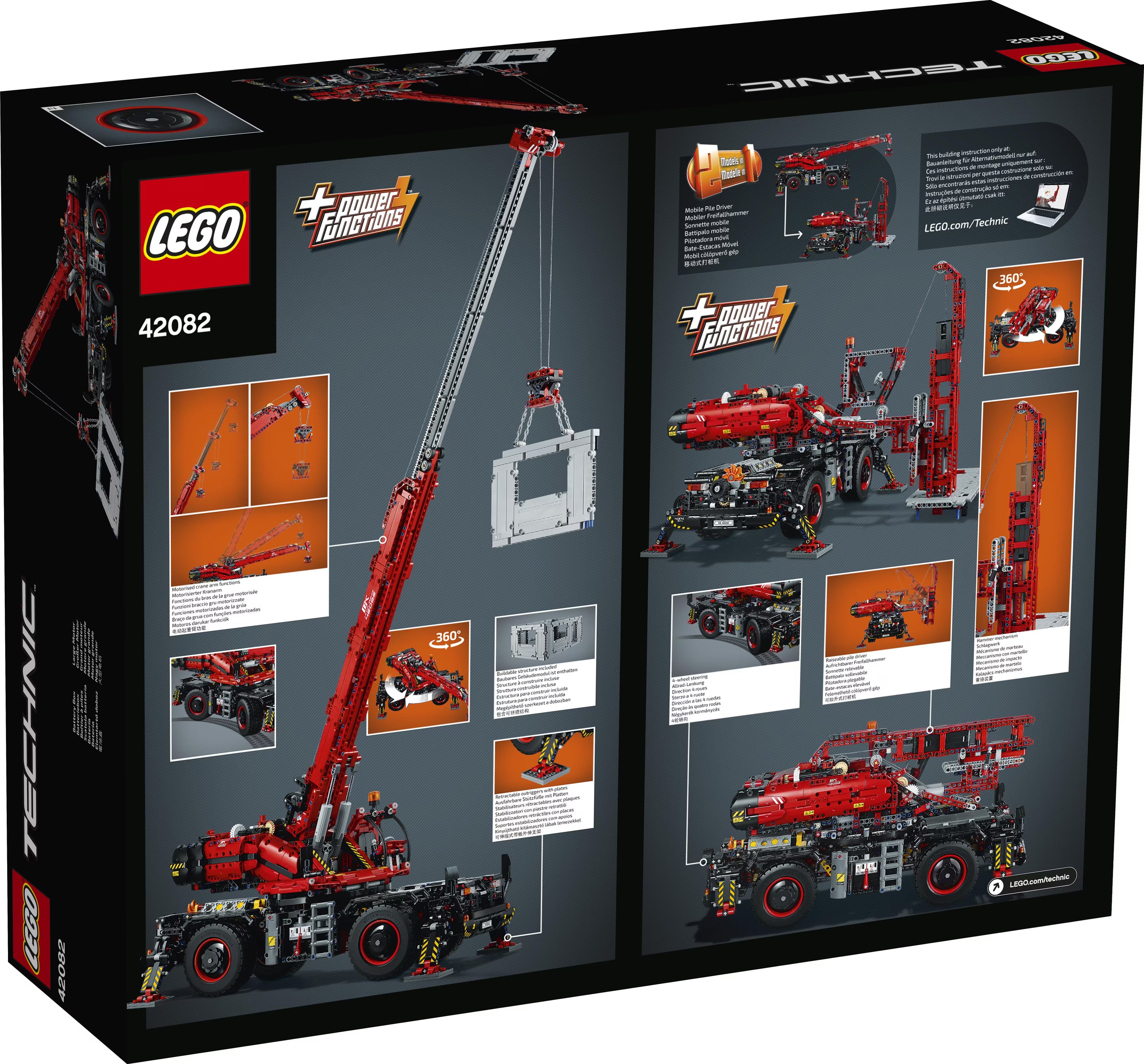 LEGO Technic 42082 Geländegängiger Kranwagen