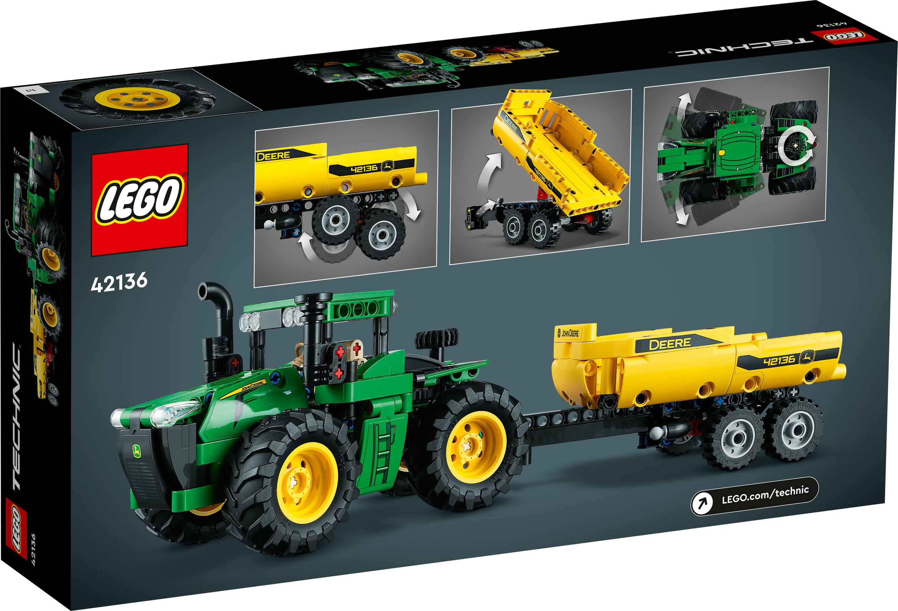 LEGO Technic 42136 John Deere 9620R 4WD Traktor