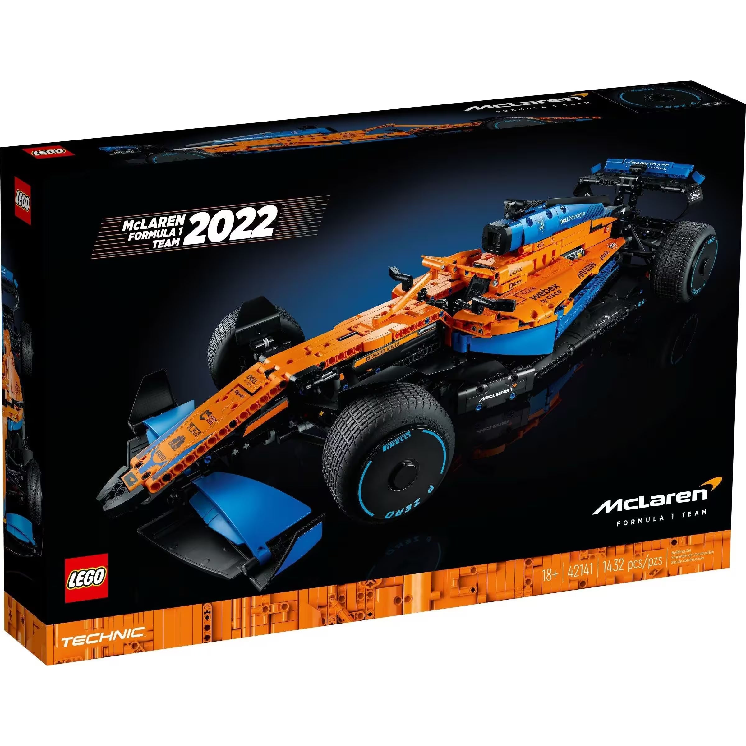 LEGO Technic 42141 McLaren Formel 1™ Rennwagen (Pirelli Edition)