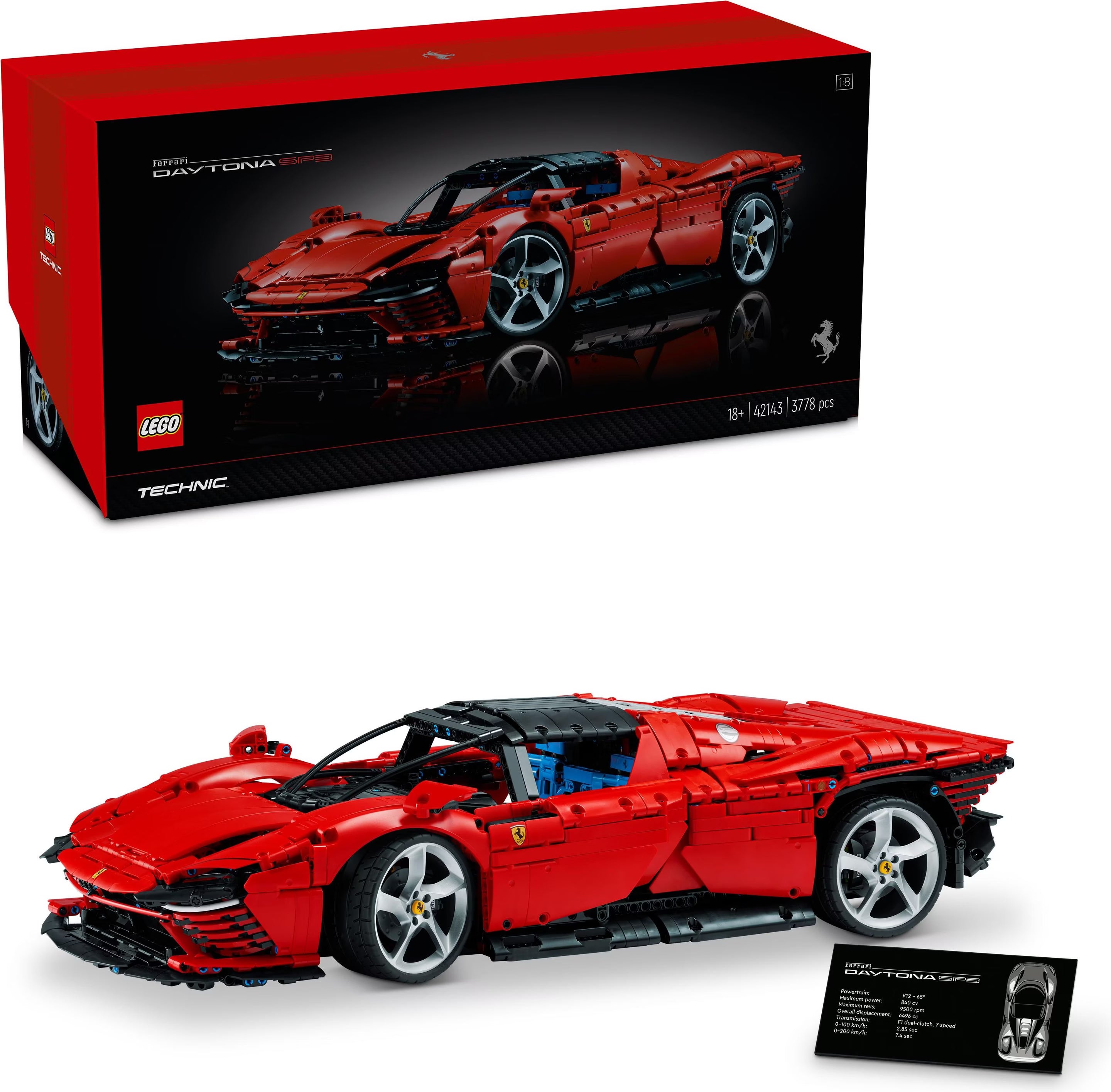 LEGO Technic 42143 Ferrari Daytona