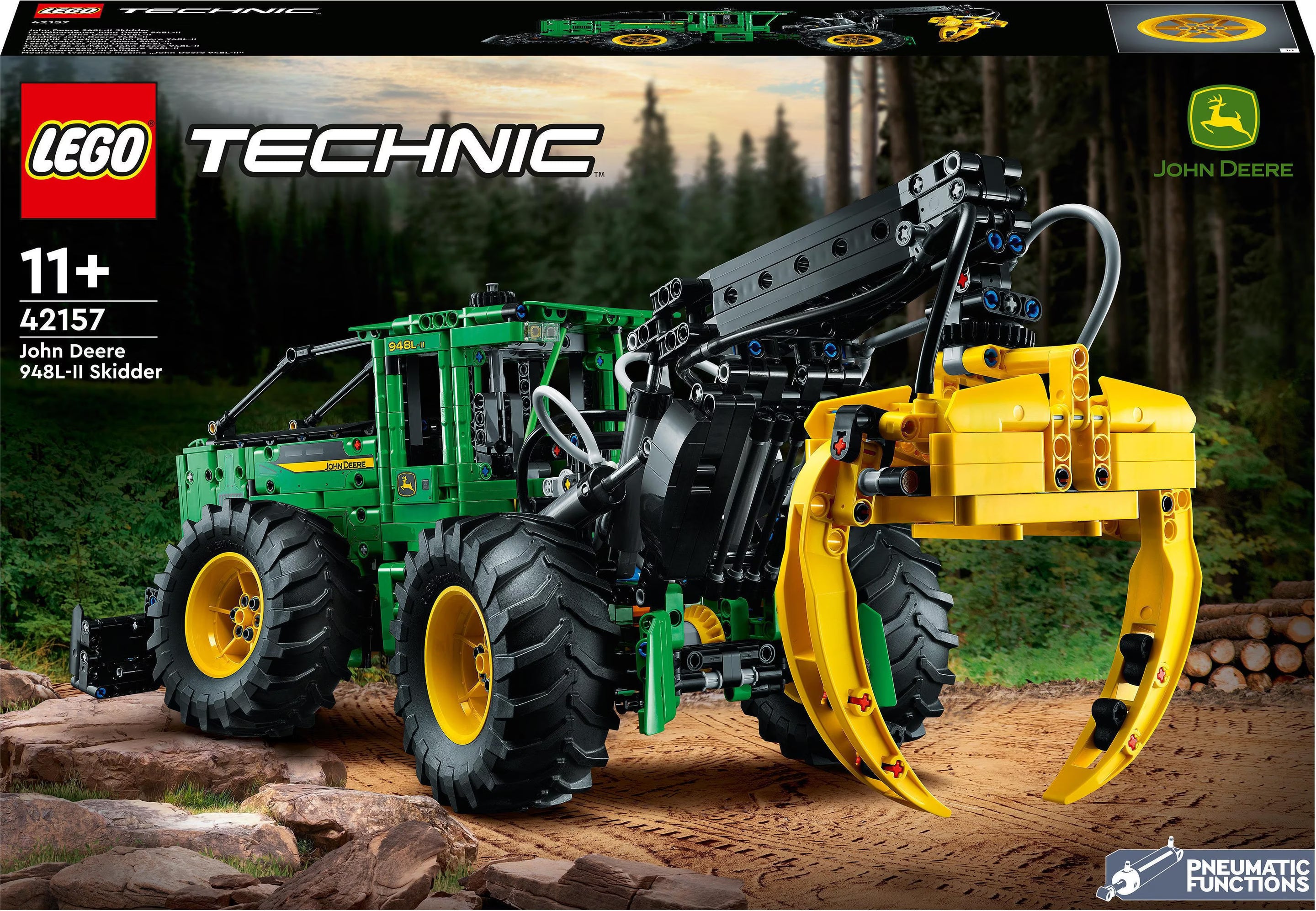 LEGO Technic 42157 John Deere 948L-II Skidder