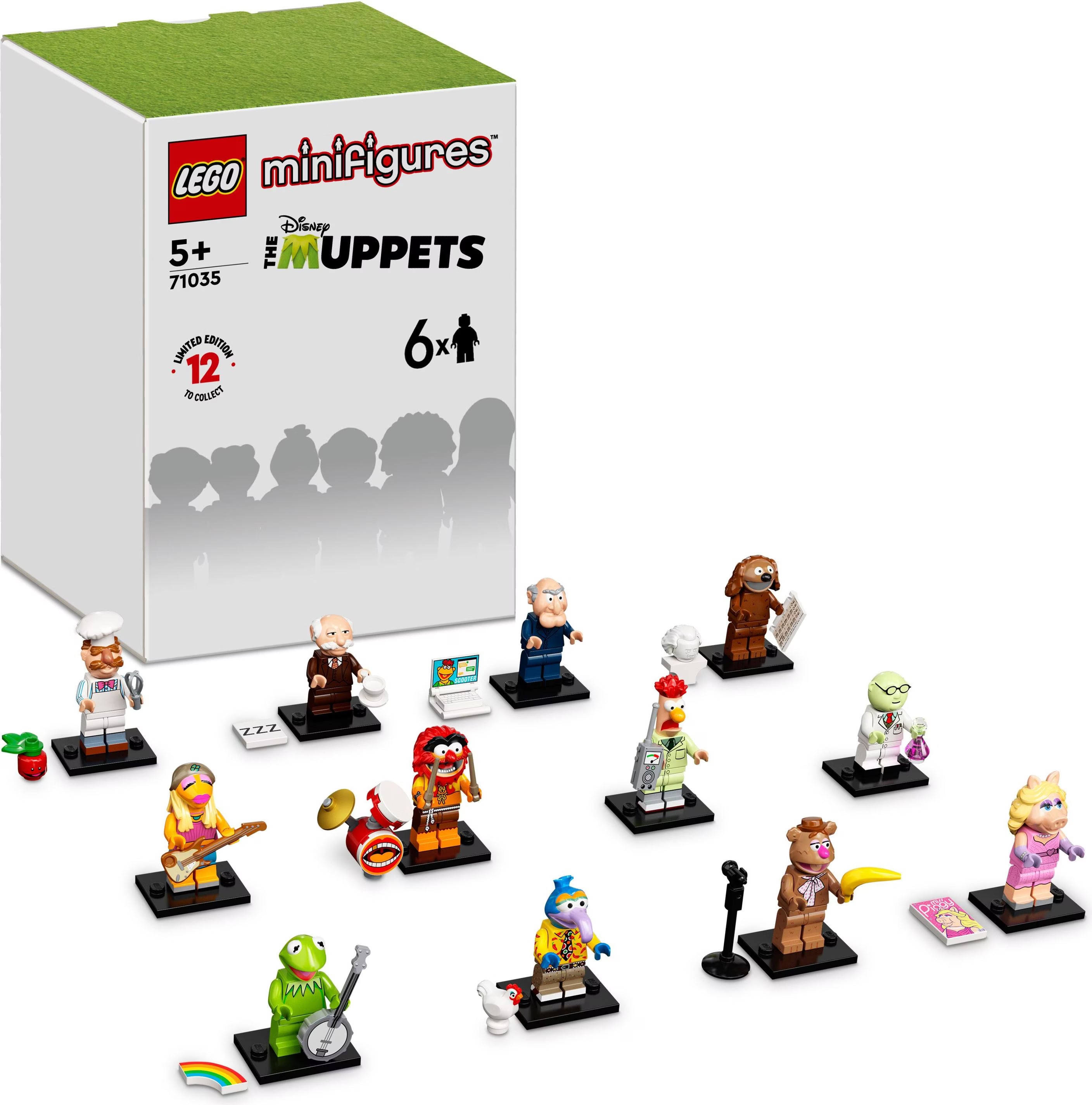 LEGO Minifiguren 71035 Die Muppets – 6er-Pack