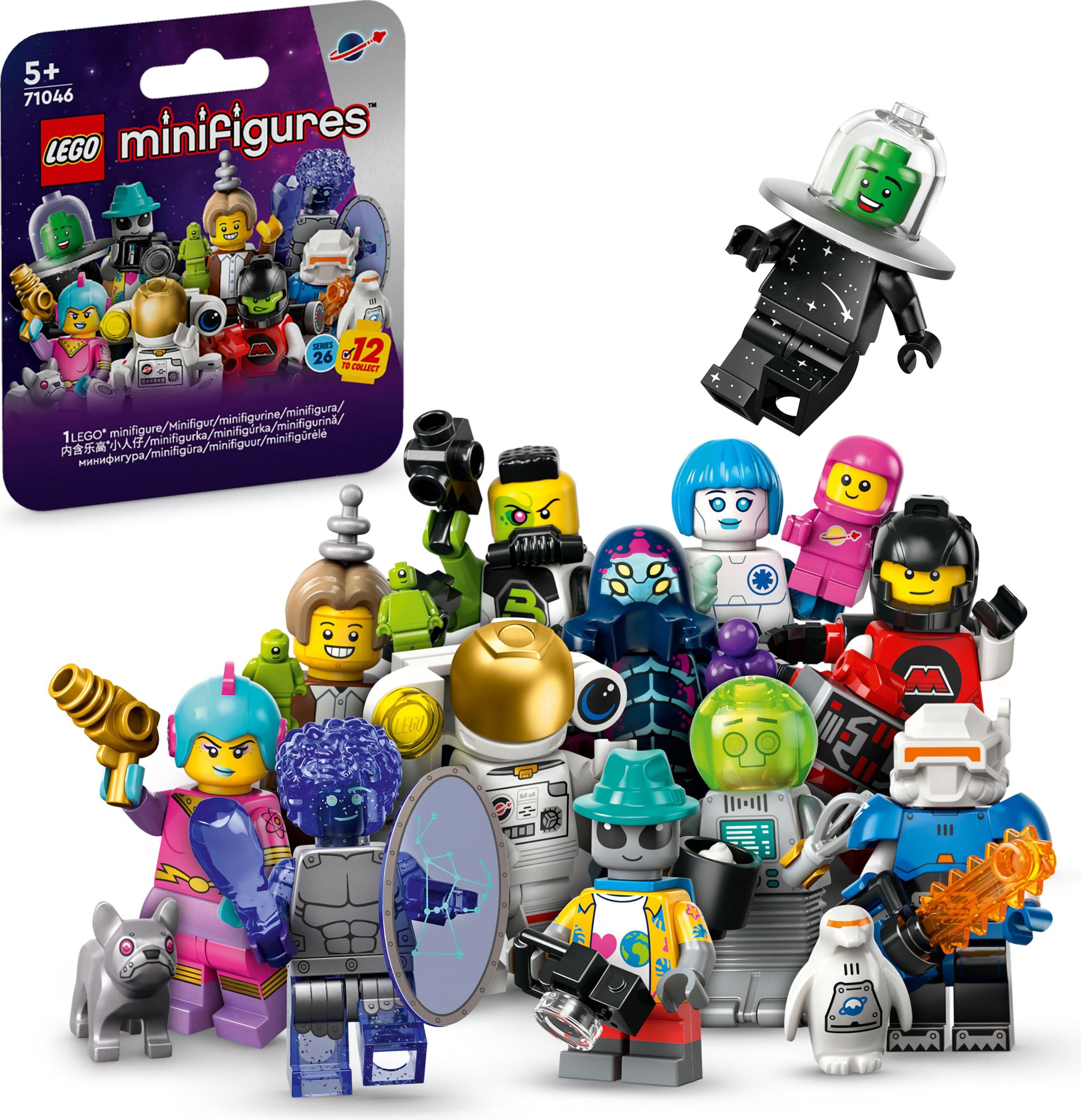 LEGO Minifiguren 71046 Weltraum Serie 26