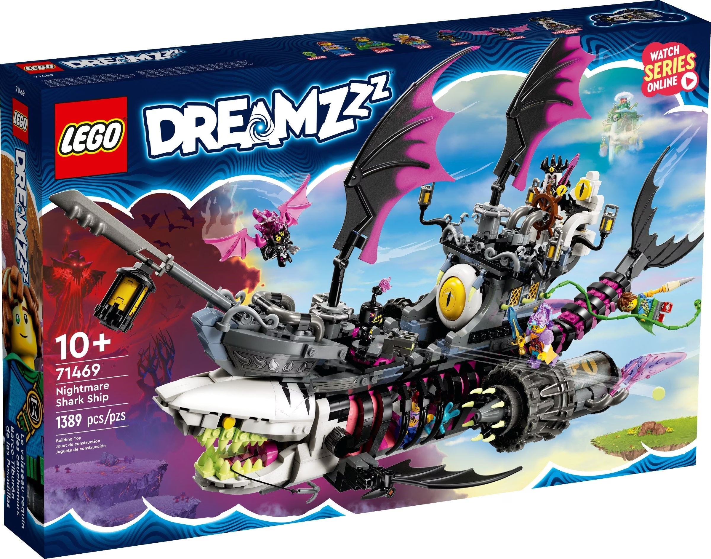 LEGO DREAMZzz™ 71469 Albtraum-Haischiff