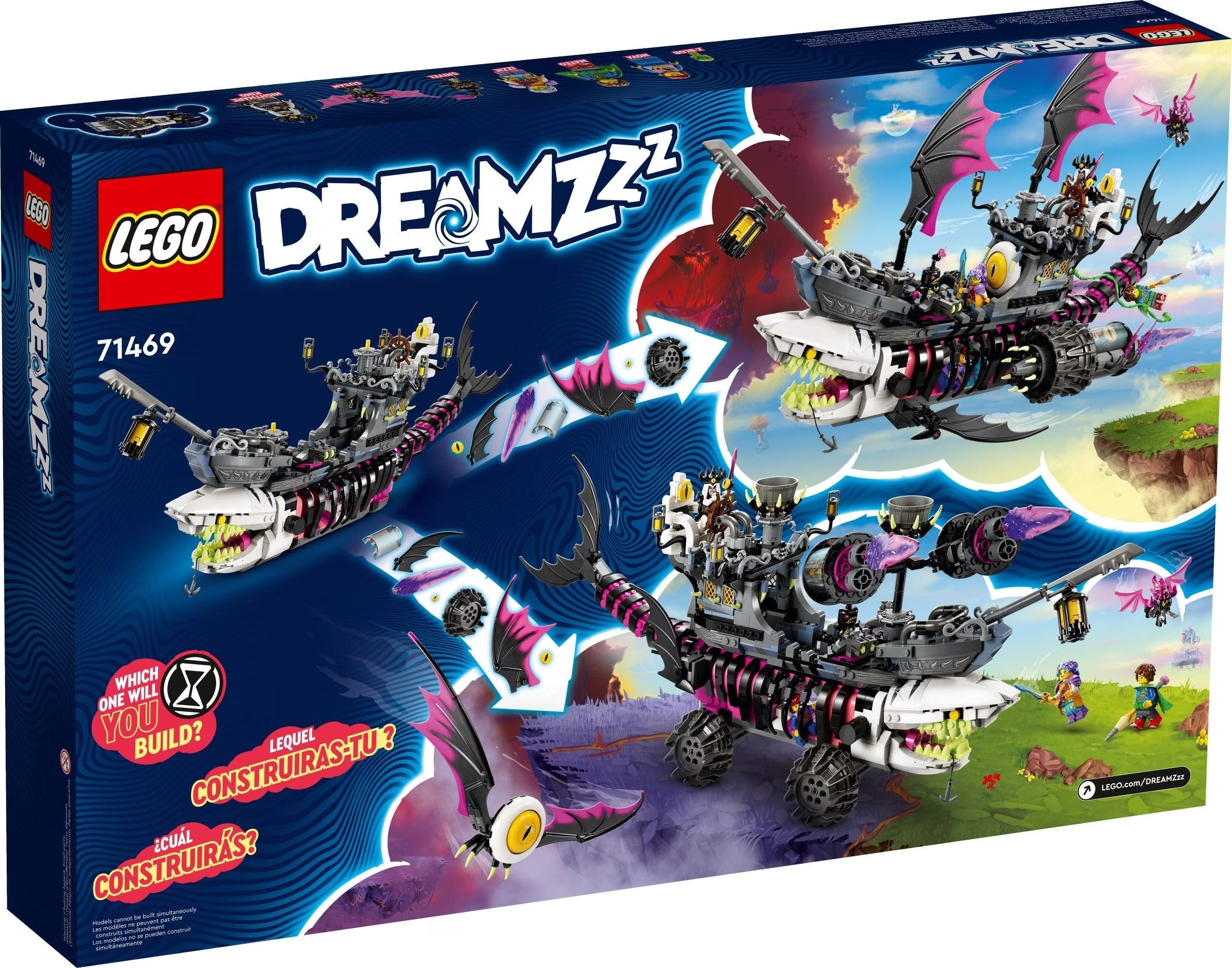 LEGO DREAMZzz™ 71469 Albtraum-Haischiff