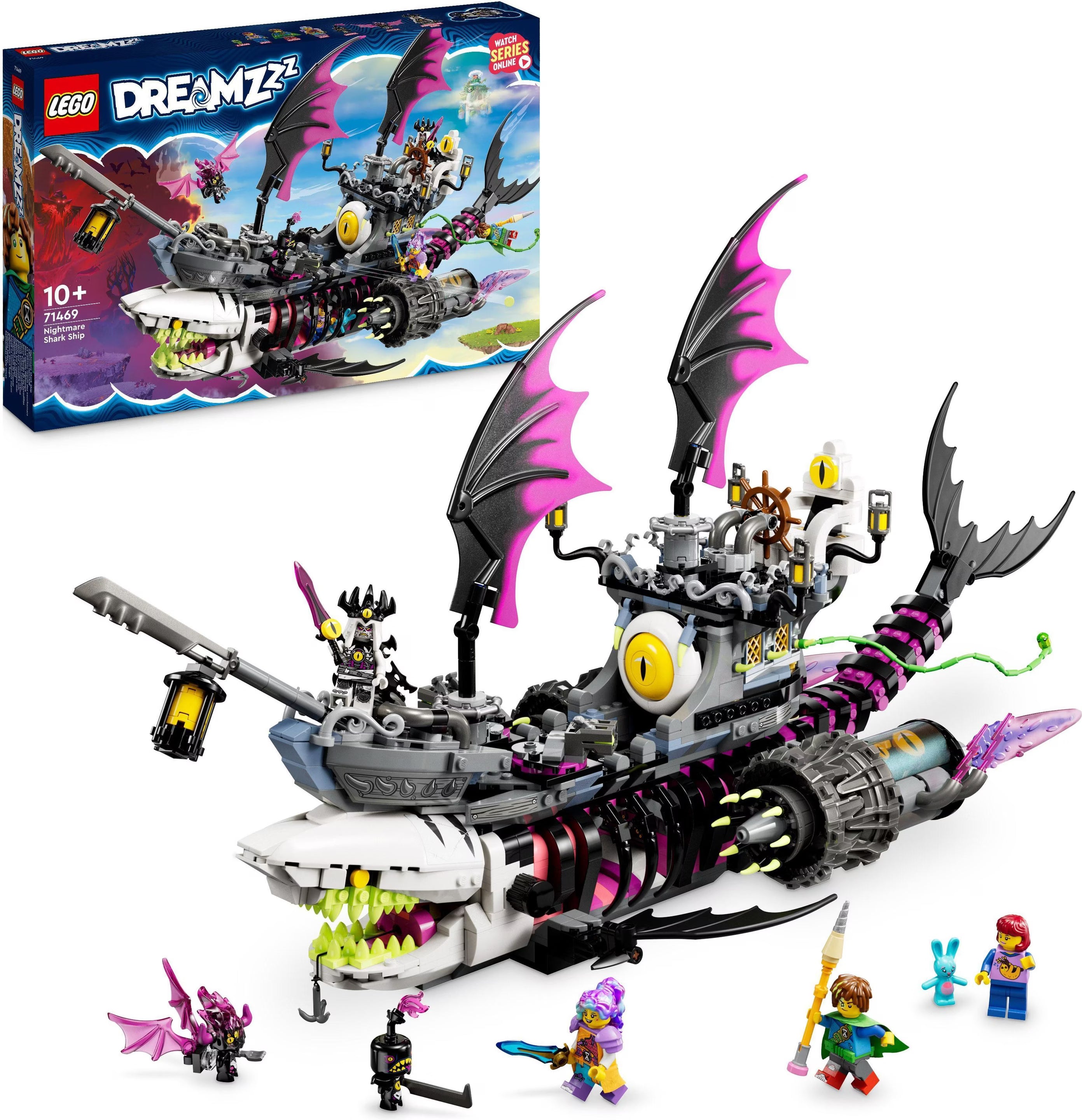 LEGO DREAMZzz™ 71469 Albtraum-Haischiff