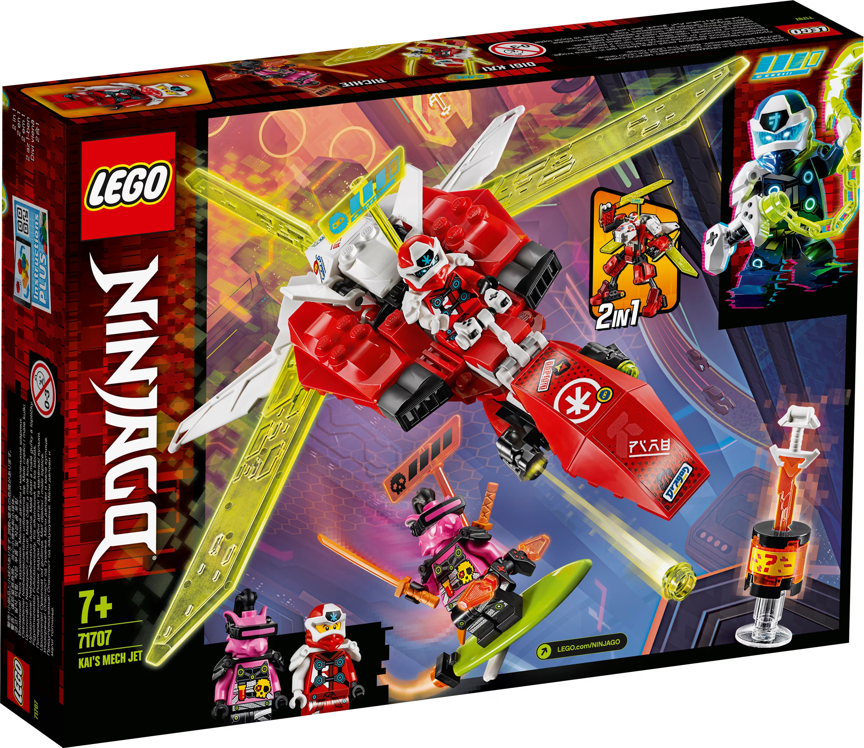 LEGO NINJAGO® 71707 Kais Mech Jet