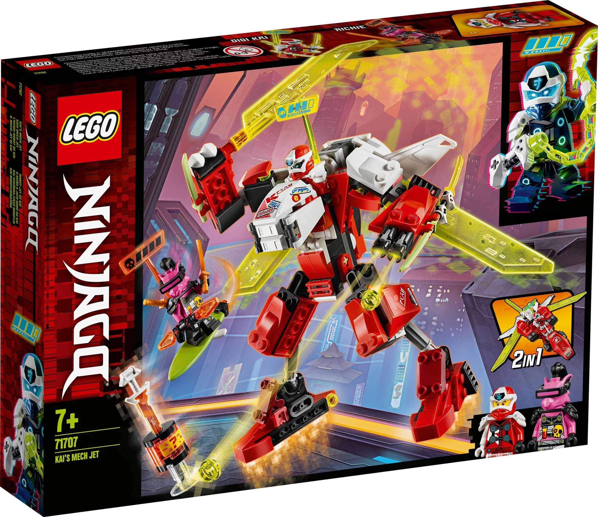 LEGO NINJAGO® 71707 Kais Mech Jet