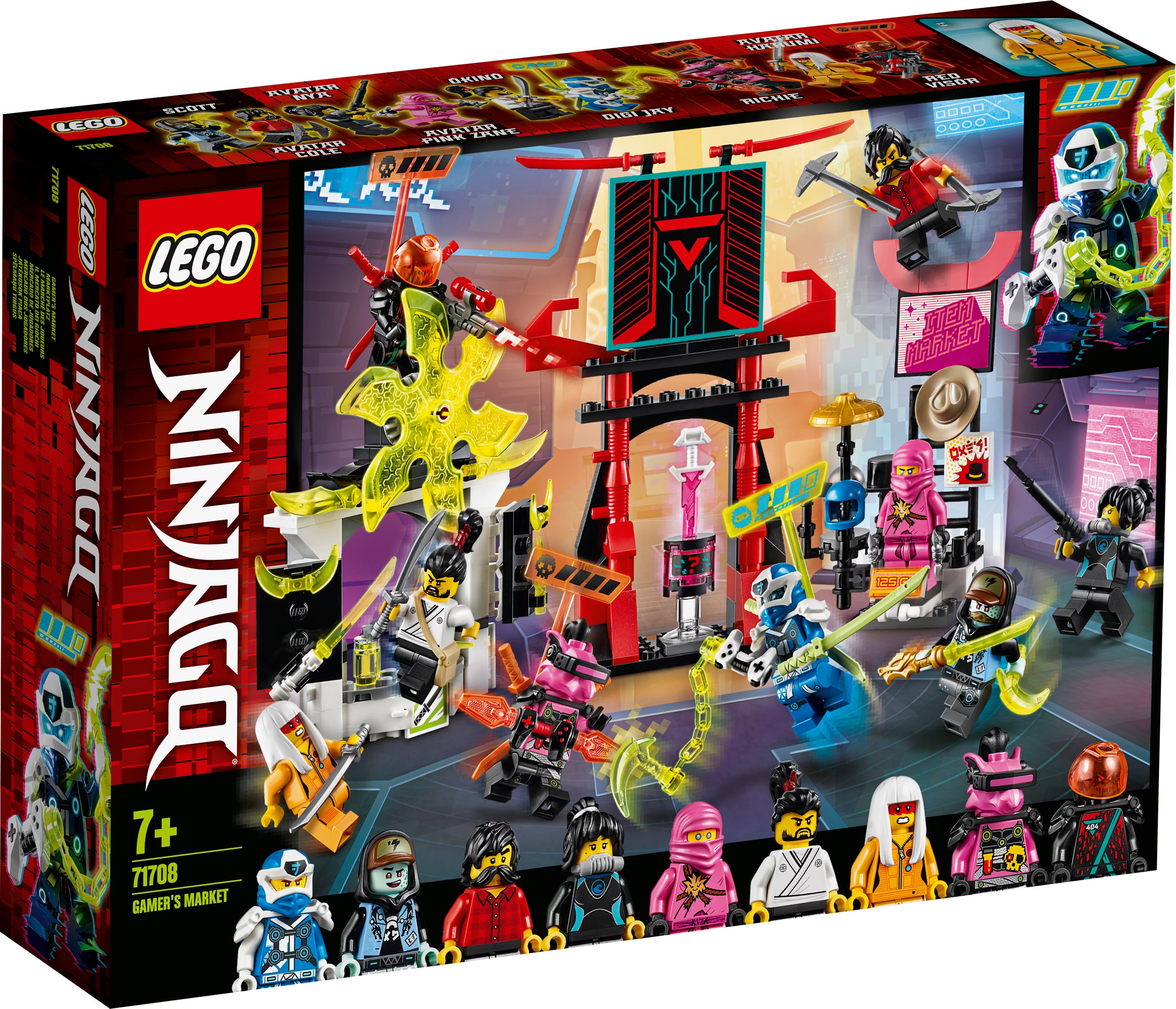 LEGO NINJAGO® 71708 Marktplatz