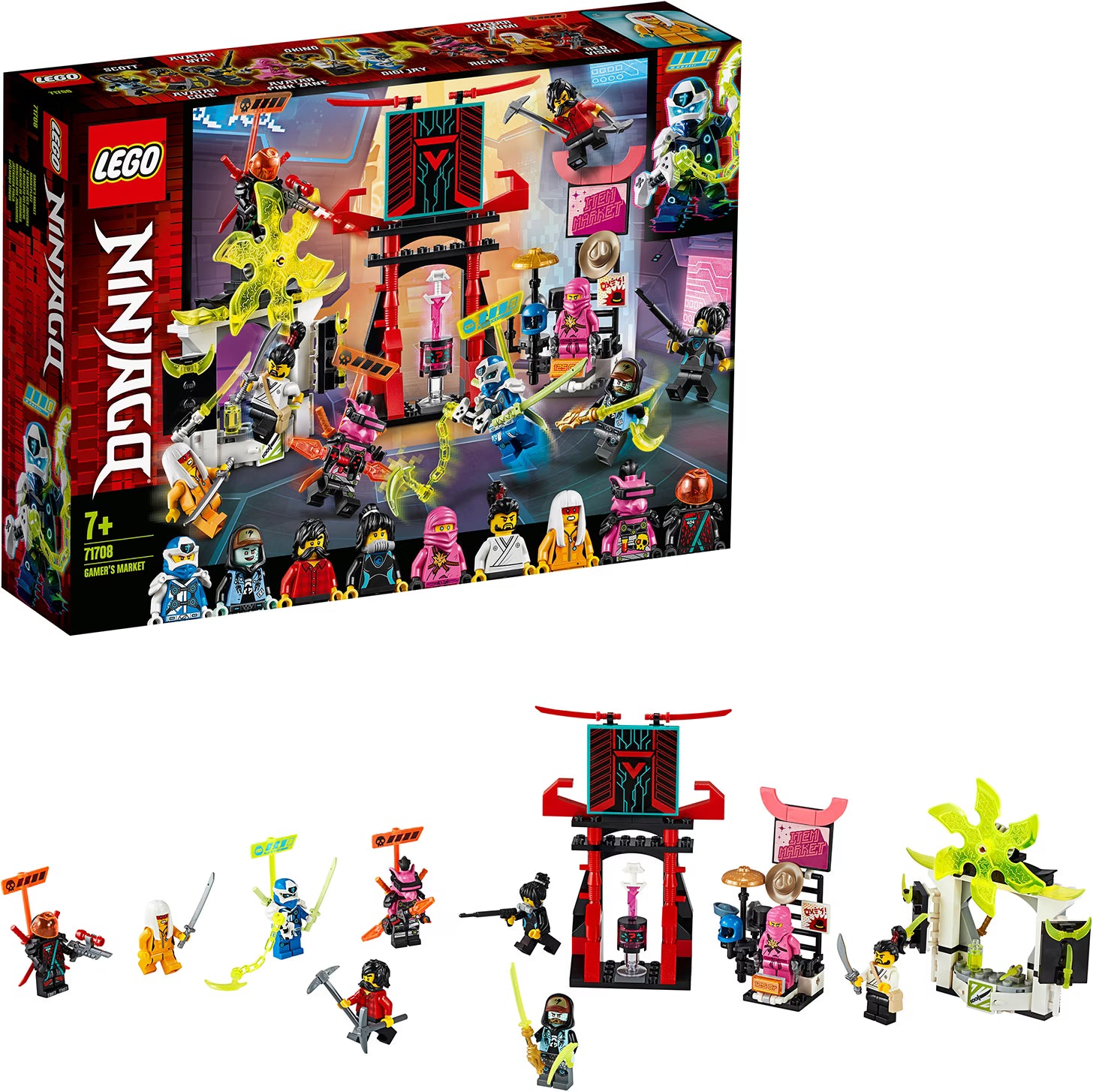 LEGO NINJAGO® 71708 Marktplatz