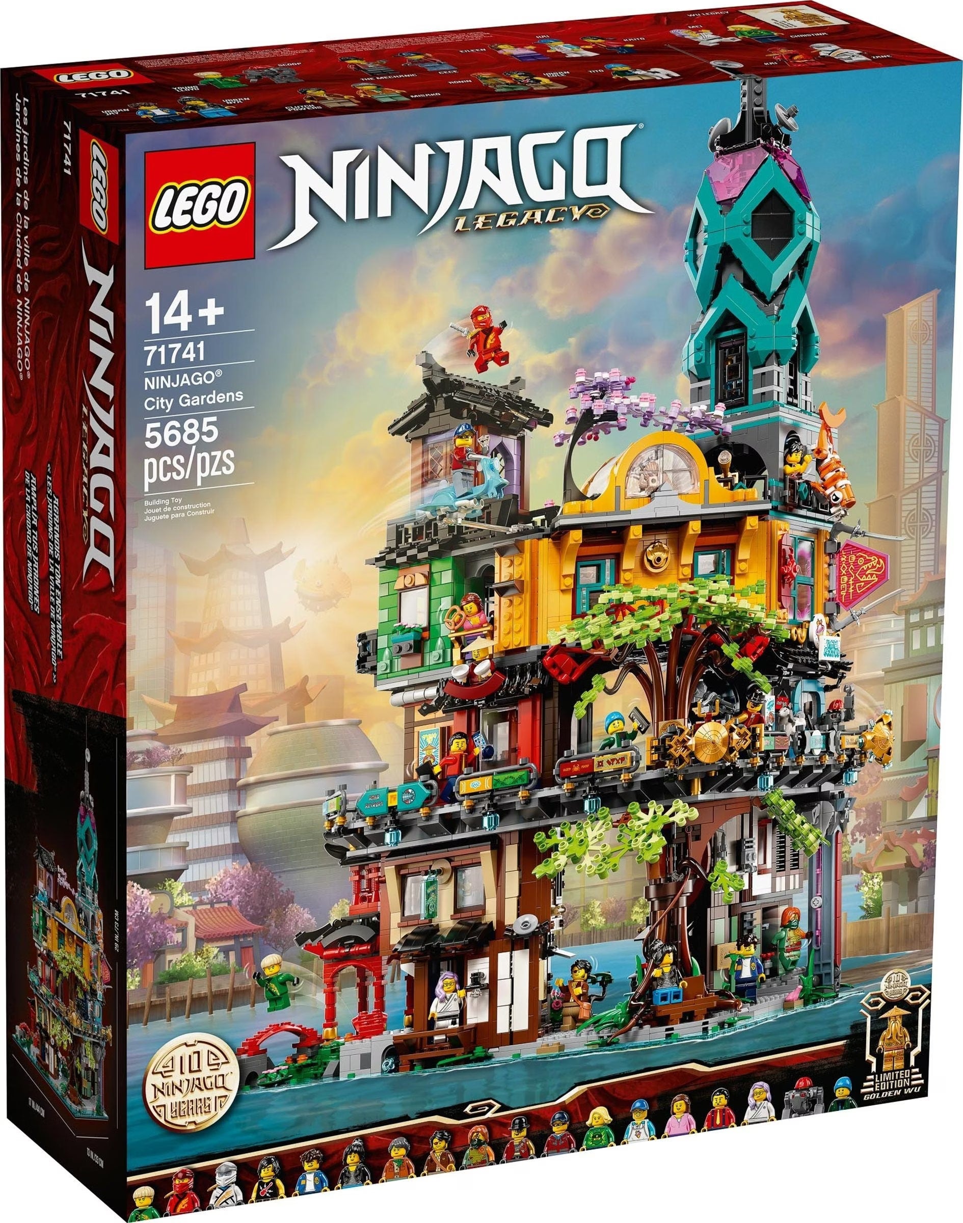 LEGO NINJAGO® 71741 Die Gärten von NINJAGO® City