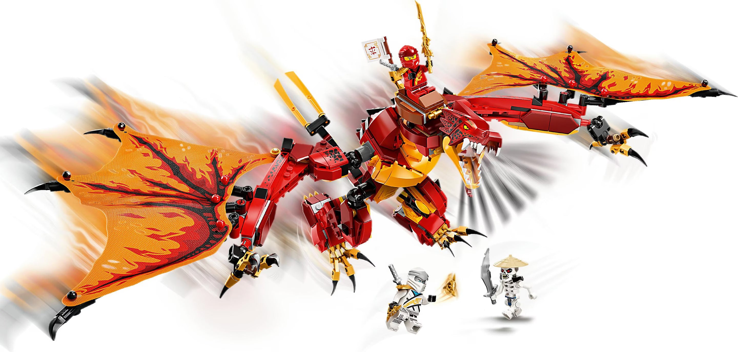 LEGO NINJAGO® 71753 Kais Feuerdrache
