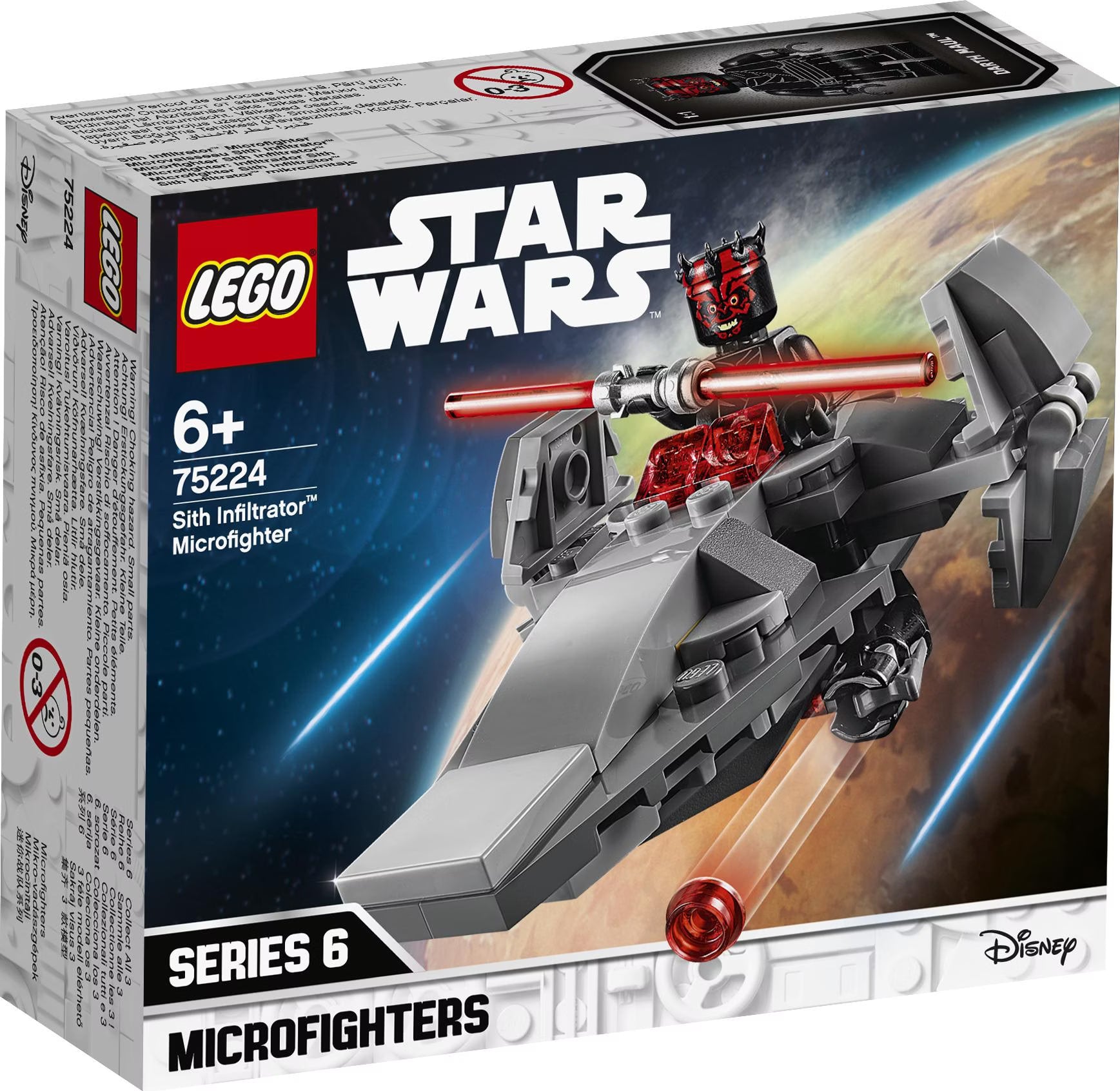 LEGO Star Wars™ 75224 Sith Infiltrator Microfighter