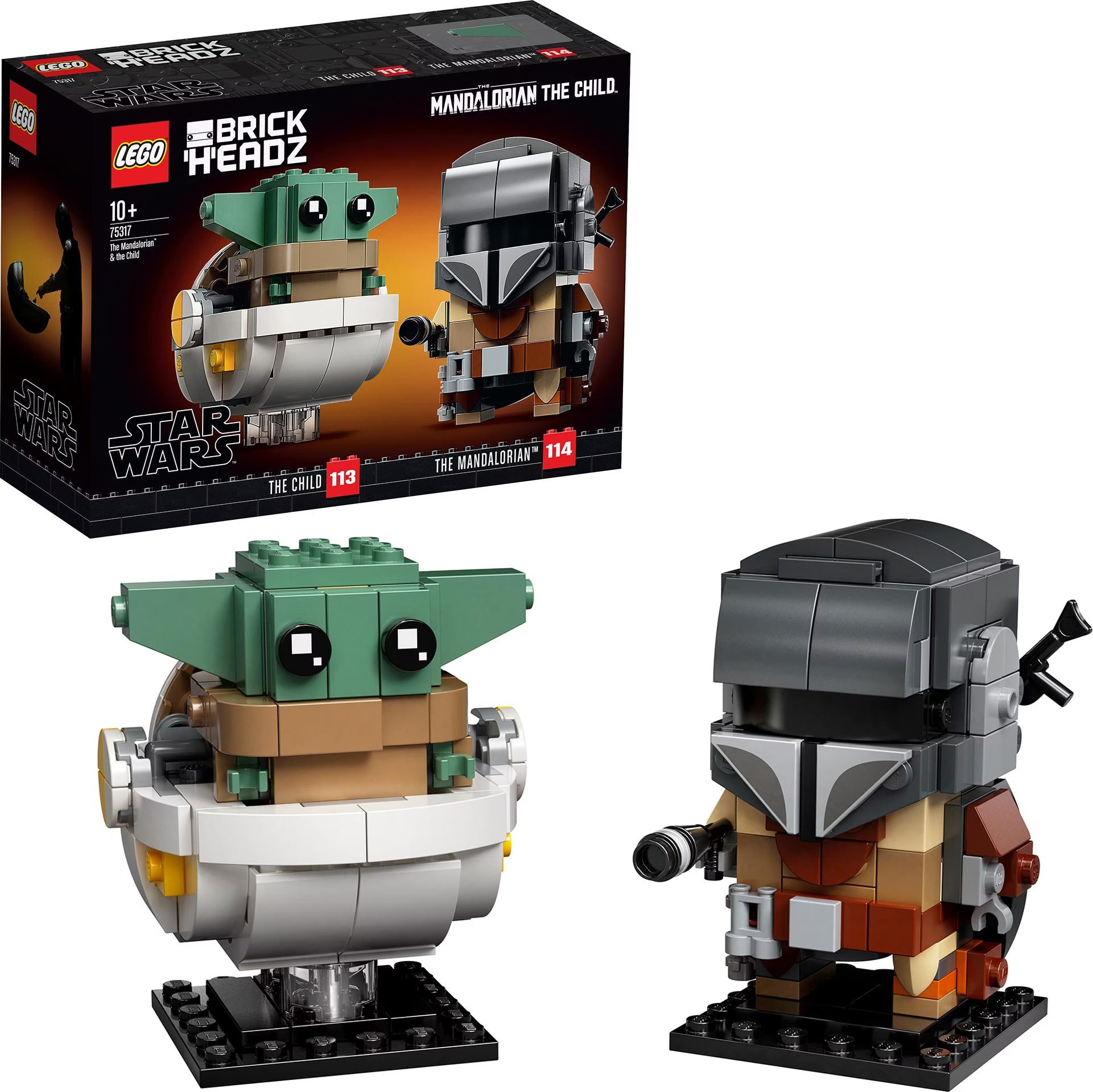 LEGO BrickHeadz™ 75317 Der Mandalorianer™ und das Kind